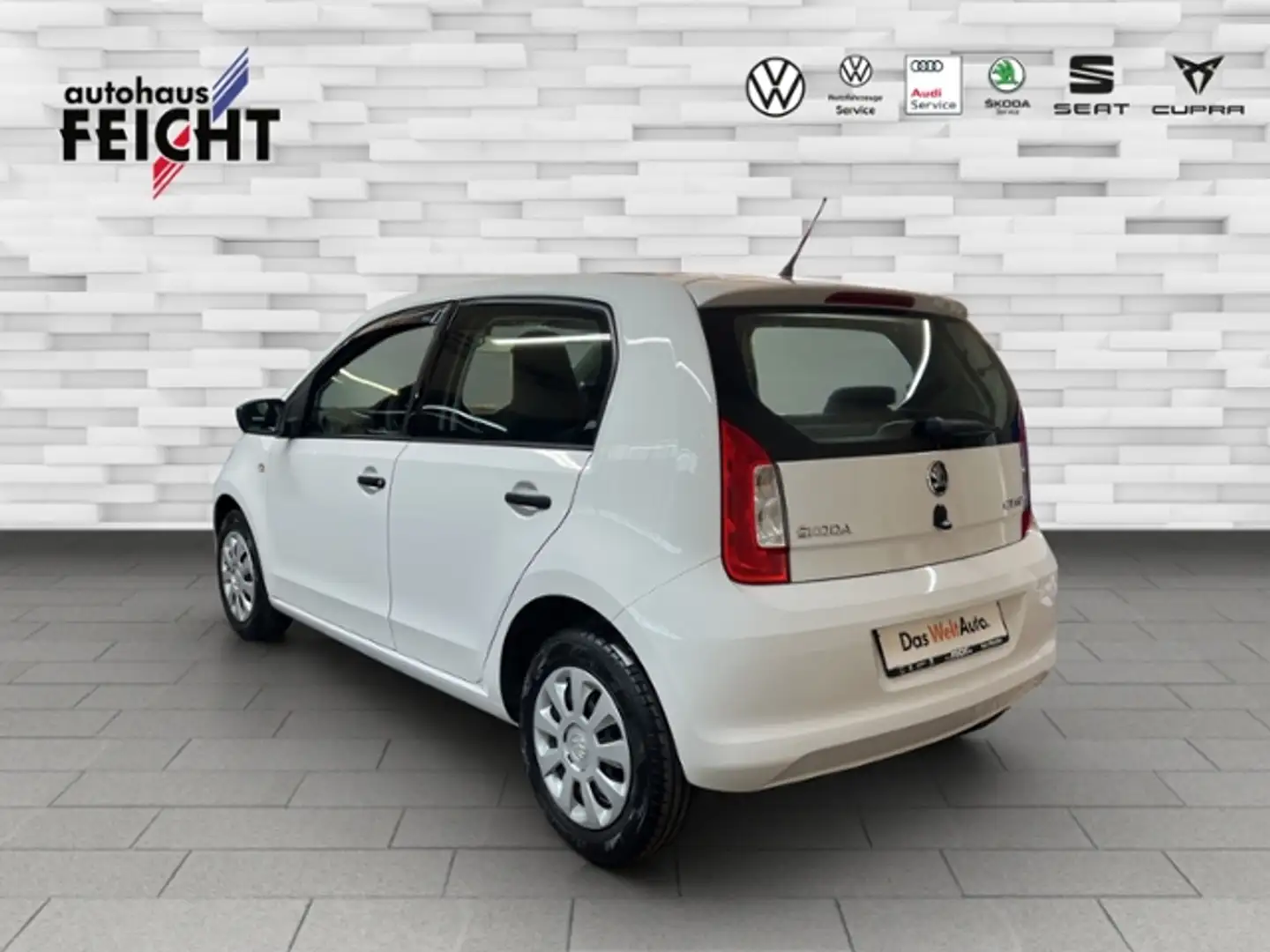 Skoda Citigo 1.0 Cool Edition+DAB+KLIMA+VORBEREIT.NAVI Weiß - 2