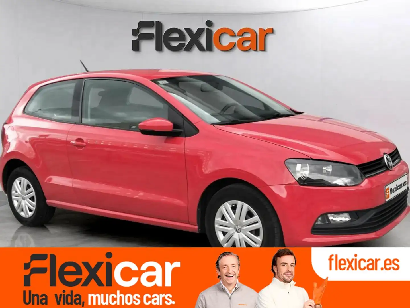 Volkswagen Polo 1.4 TDI BMT A- 55kW Rojo - 1