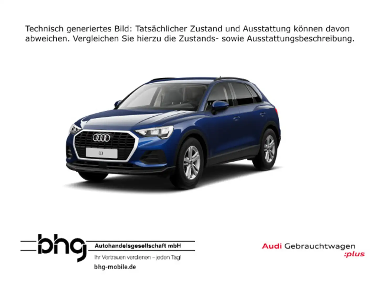 Audi Q3 35 TDI S tronic *AHK*Assistenz-Paket*Business Blau - 1