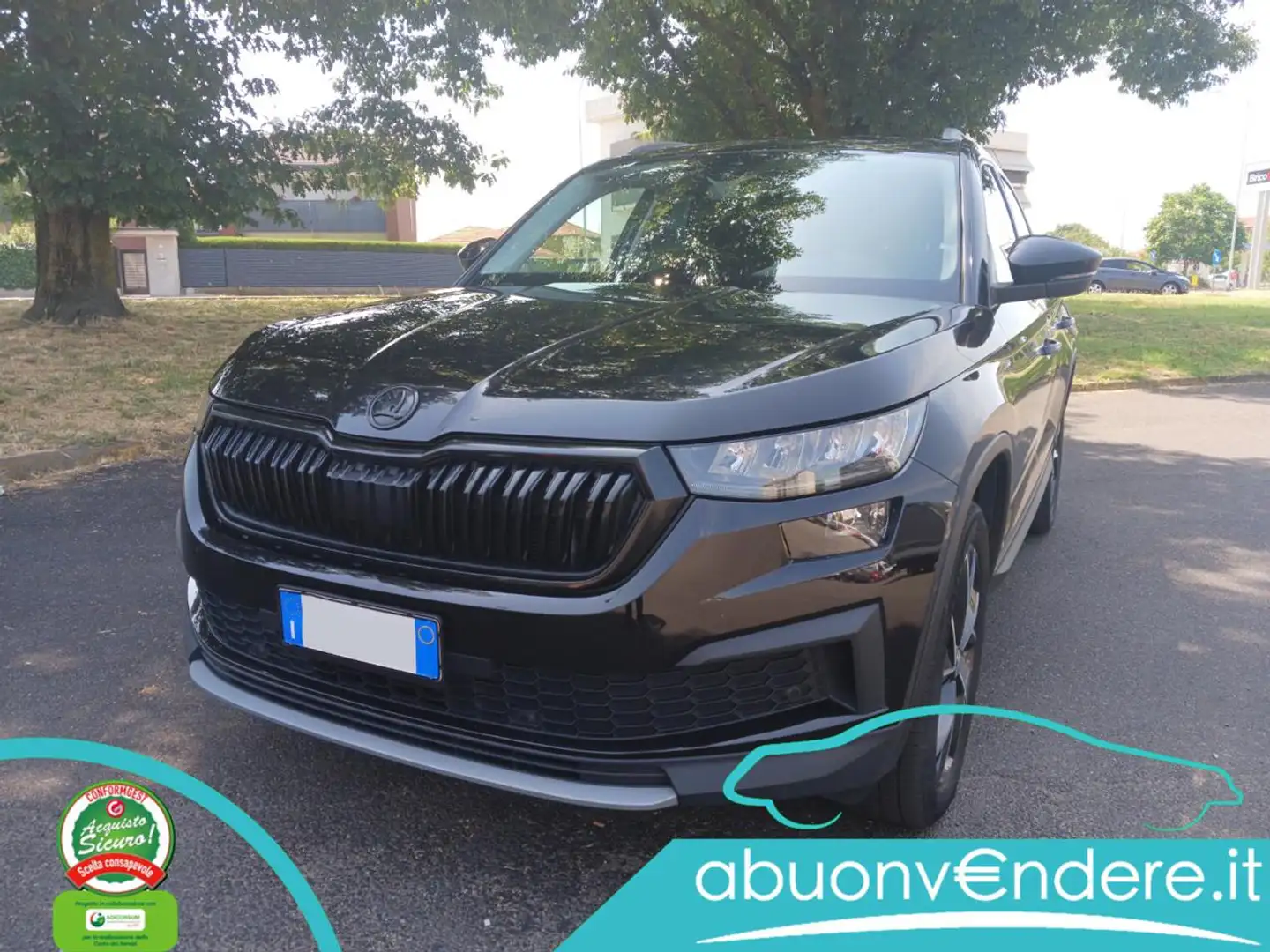 Skoda Kodiaq 2.0TDI EVO SCR 4x4 DSG 7posti Executive UNICO PROP Nero - 1