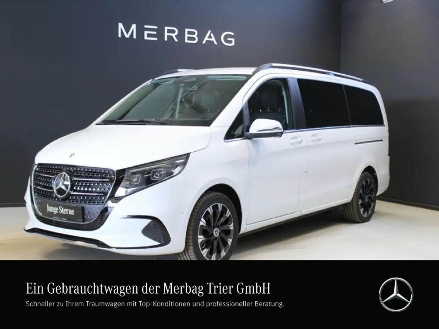 Mercedes-Benz V 250 d  *AVANTGARDE LANG PANO EL.TÜREN DISTRON Blanc - 1