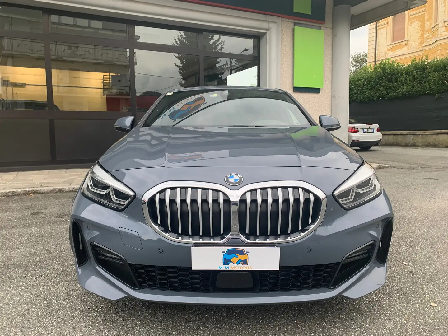BMW 118 118d M sport auto Grigio - 2
