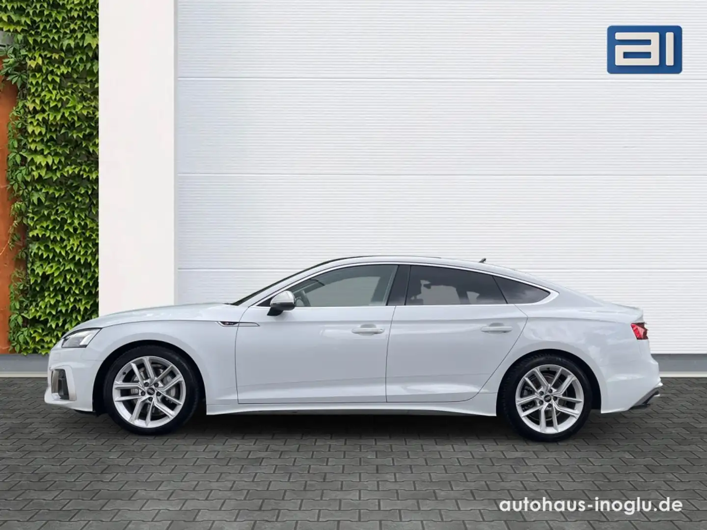 Audi A5 40 TFSI S line S tronic Laser+Pano+Leder+R-Kam+ Bílá - 2