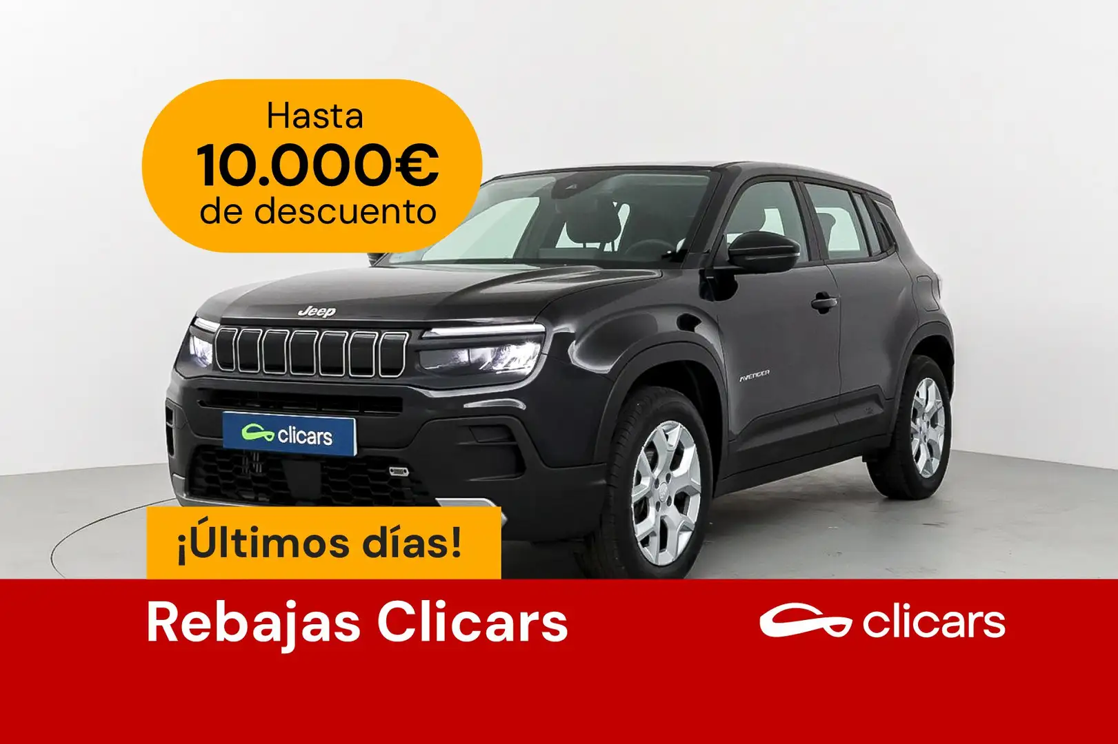 Jeep Avenger 1.2 Altitude 100 Negro - 1