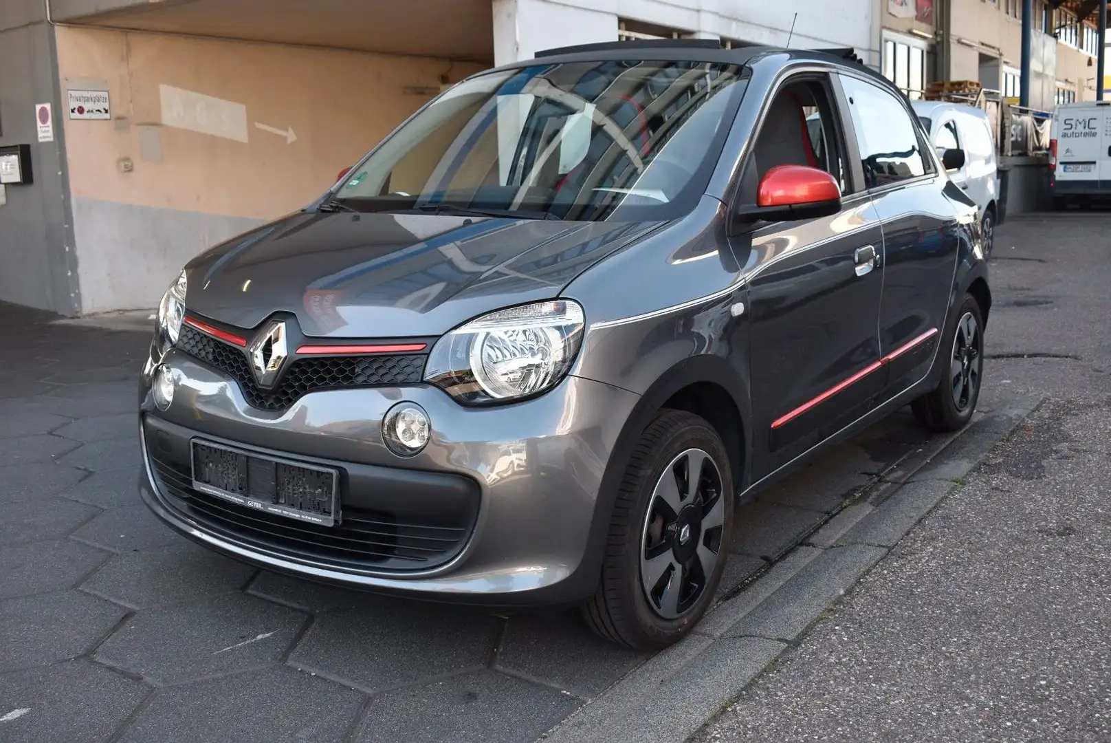 Renault Twingo PANO*KLIMA*AIRBAG*TÜV NEU*CITY CAR* Grau - 1