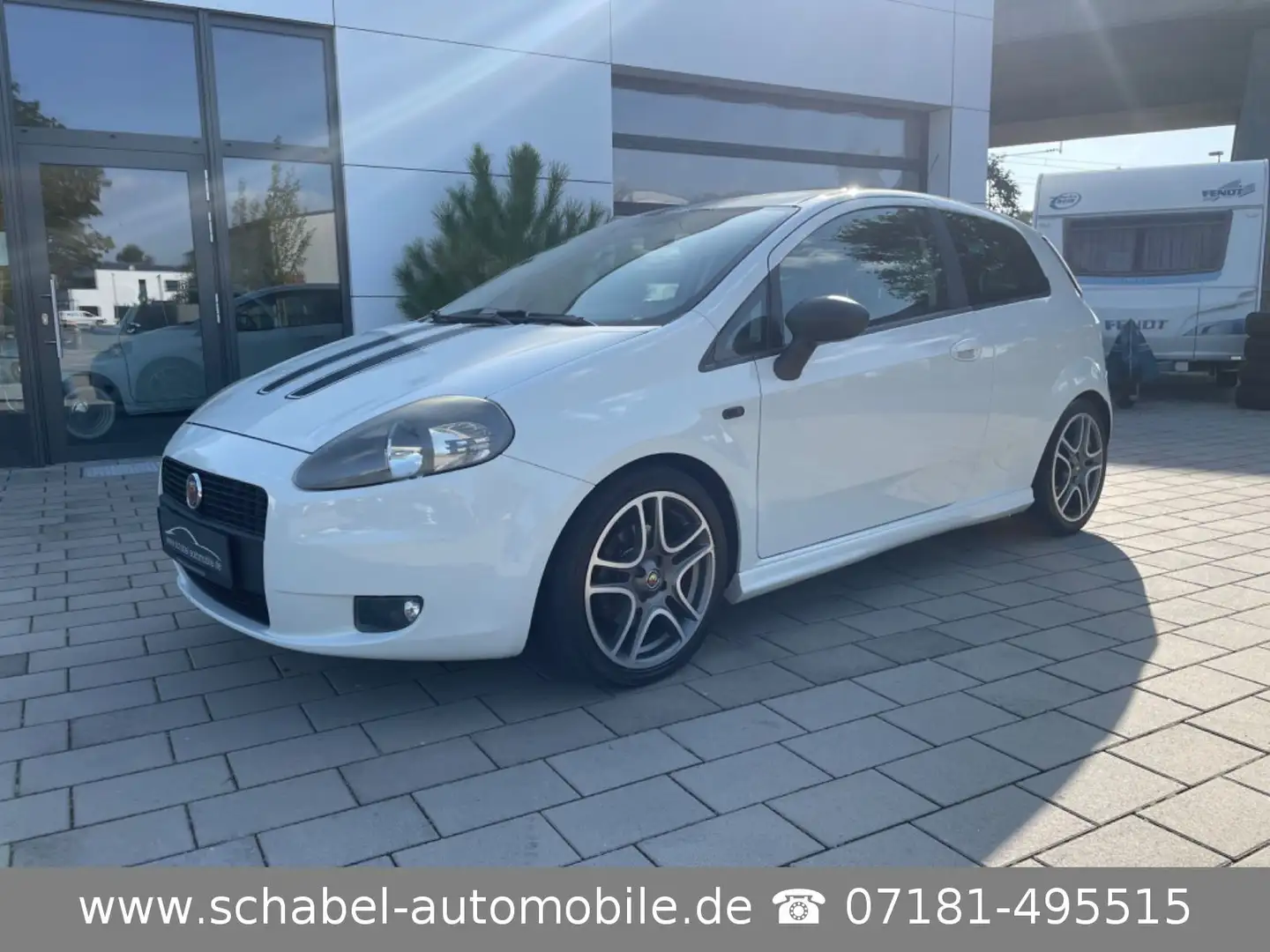 Fiat Grande Punto 1.4 16V Turbo Sport 151PS KW-Gew.fw Белый - 1