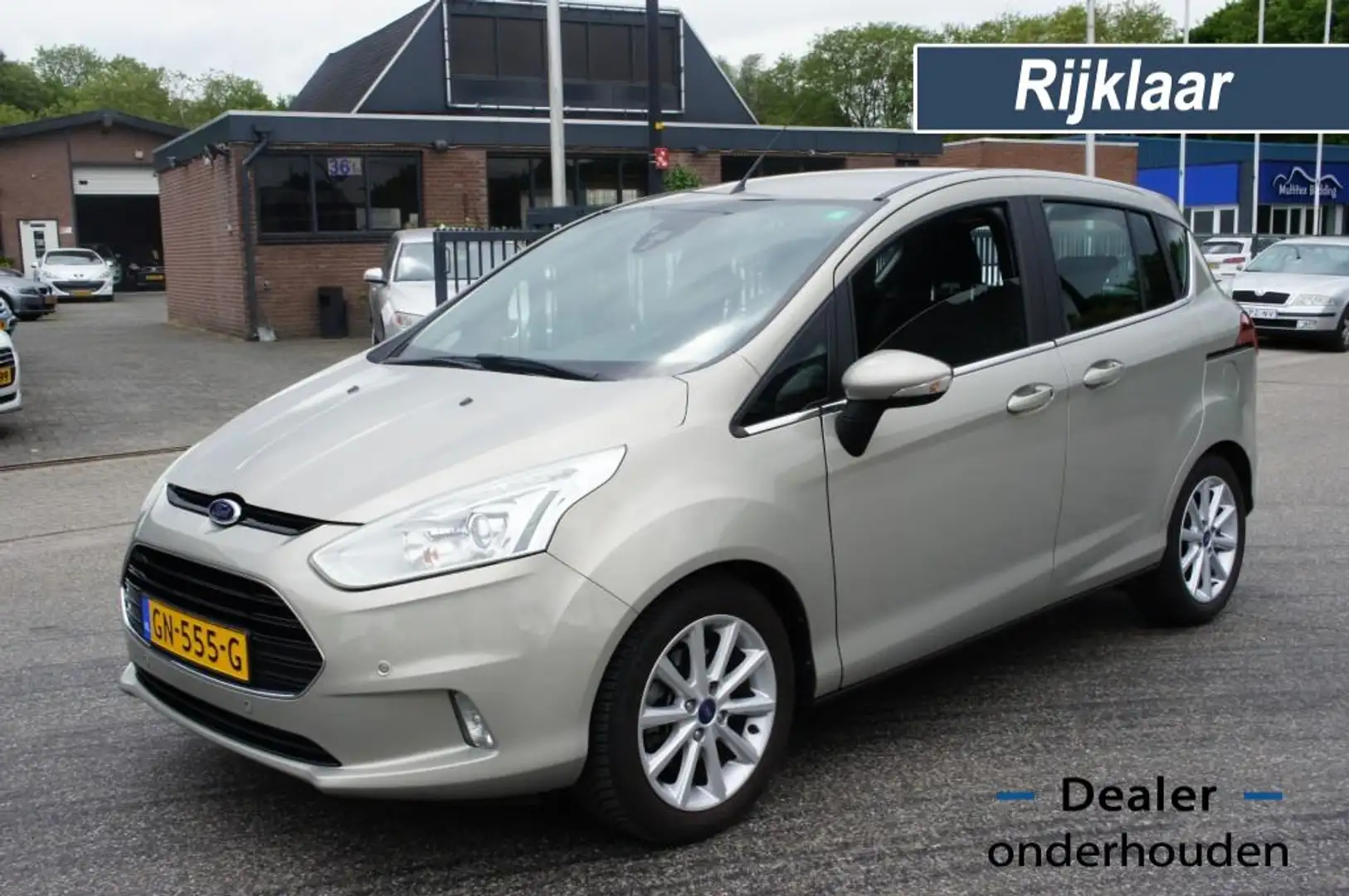 Ford B-Max 1.0 ECOB. TITANIUM 125PK TREKH/NAV/CAMERA/PDC/CRUI Grijs - 1