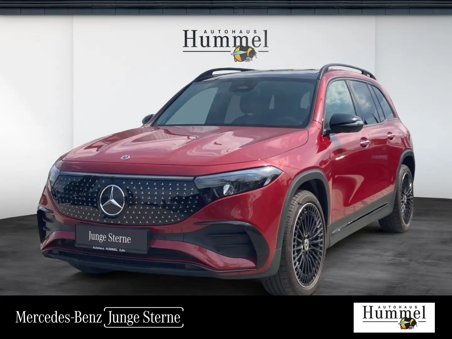 Mercedes-Benz EQB 300 4MATIC Österreich-Edition KeyGo PTS Shz Rot - 1