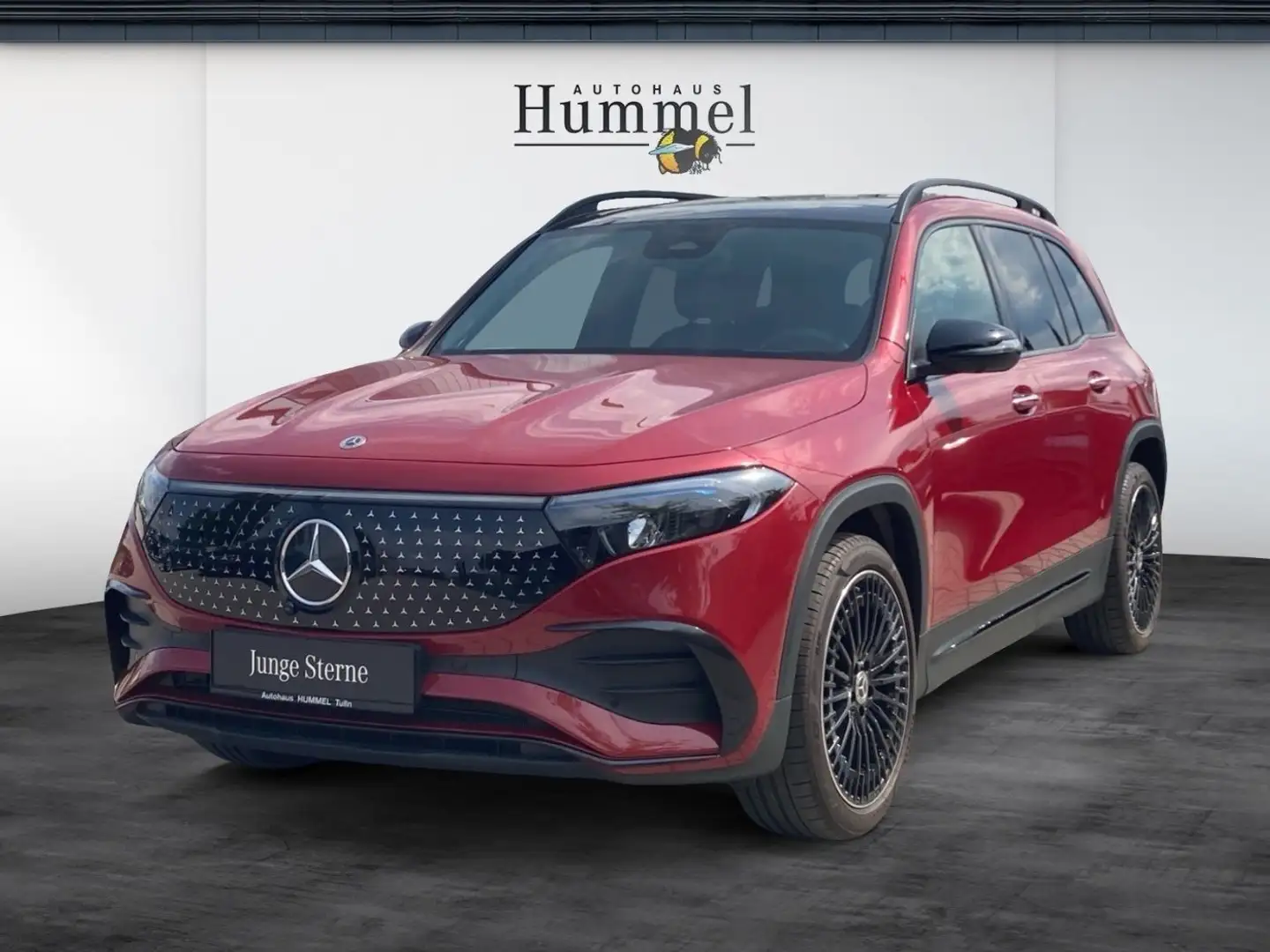 Mercedes-Benz EQB 300 4MATIC Österreich-Edition KeyGo PTS Shz Rot - 2