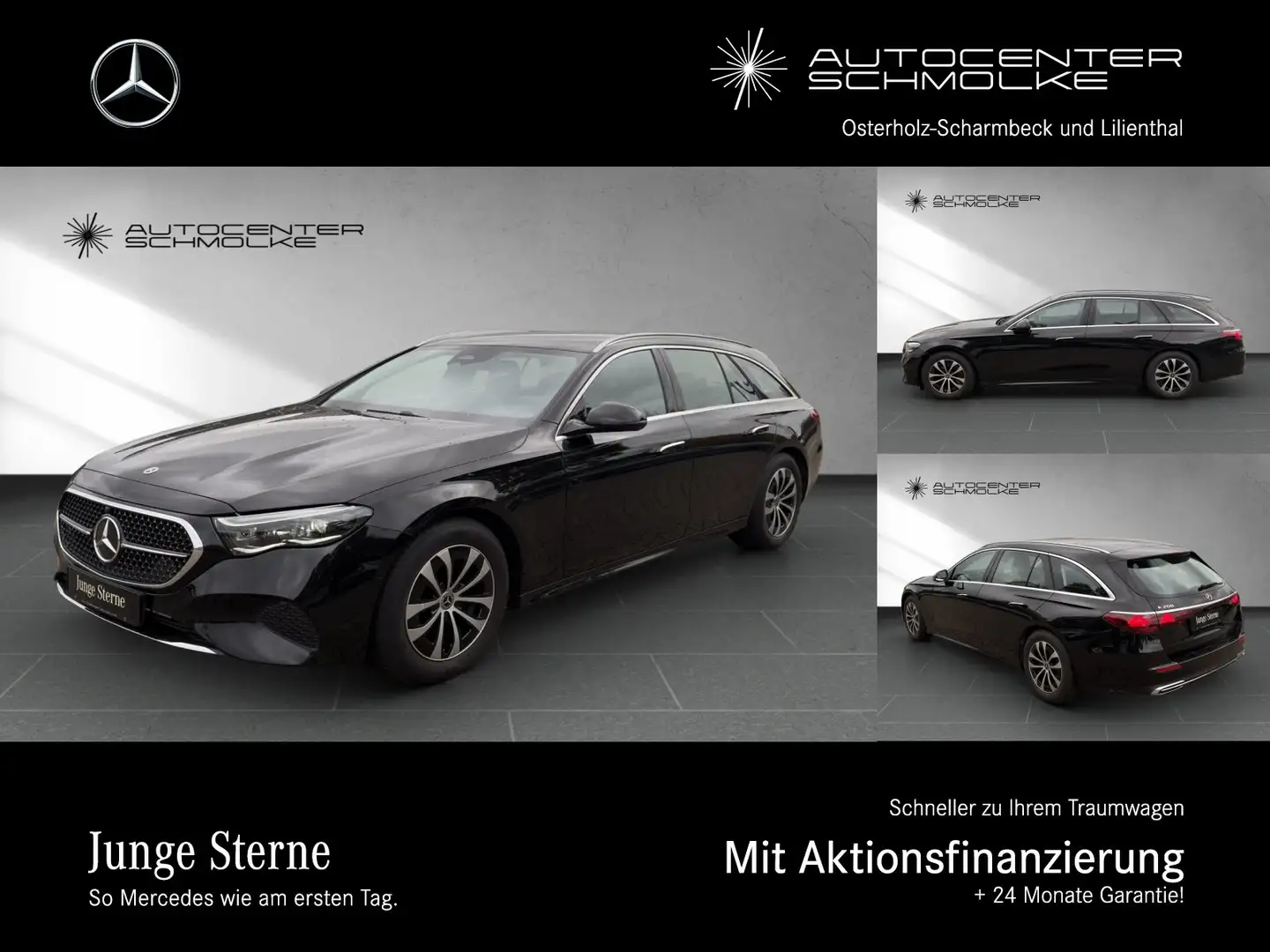 Mercedes-Benz E 200 E 200 T AVANTGARDE ADV. PLUS*AHK*DIGITAL LIGHT* Schwarz - 1
