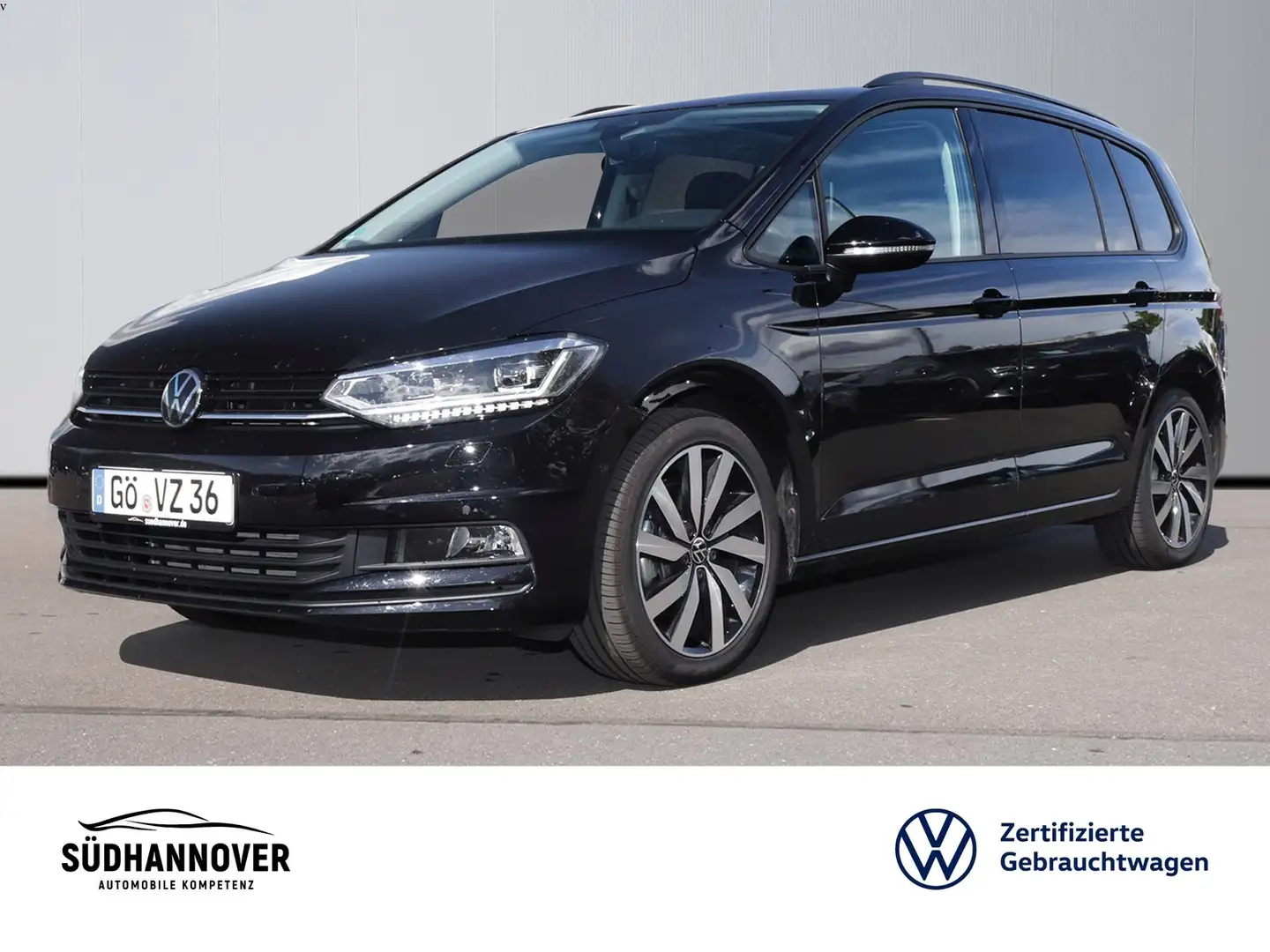 Volkswagen Touran Highline 2.0 TDI DSG AHK+NAVI+LED+KAMERA Schwarz - 1