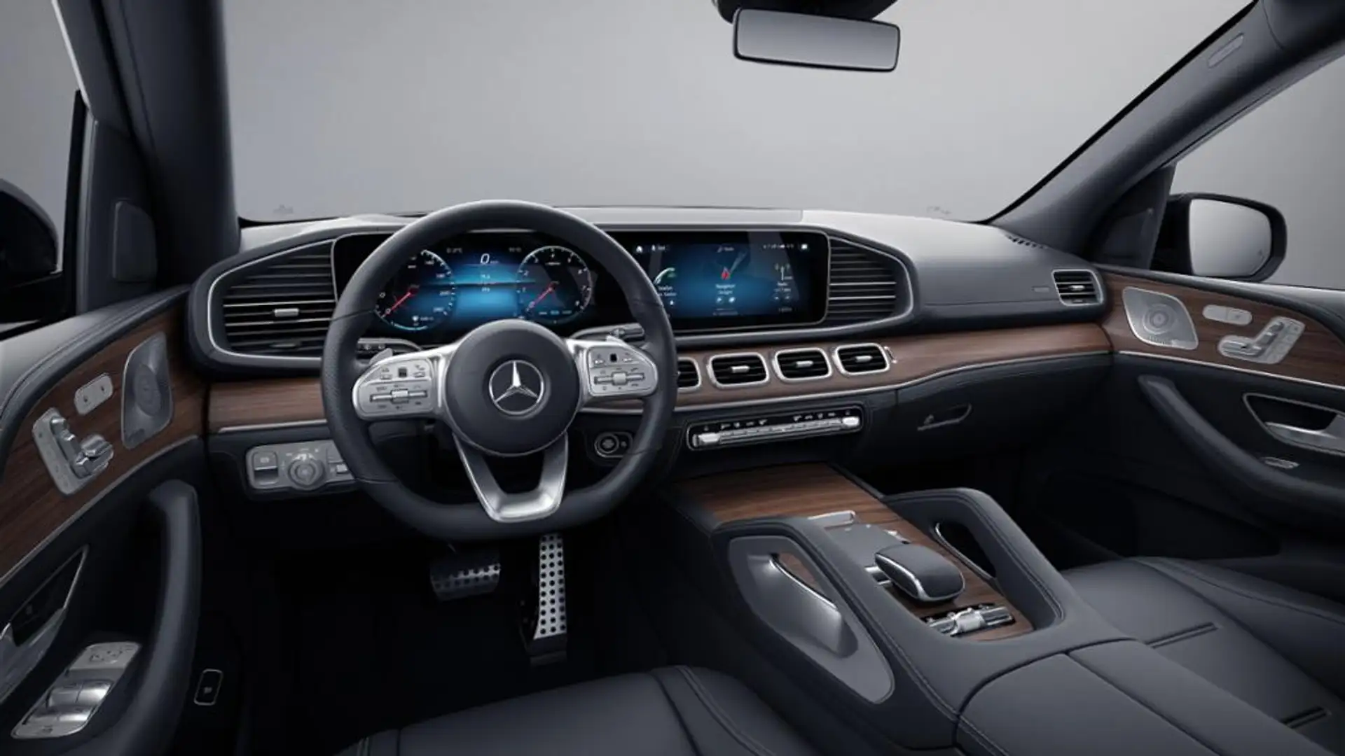 Mercedes-Benz GLE 450 4M AMG/MULTIBEAM/Fahrass/Memory/HuD/360 Schwarz - 2