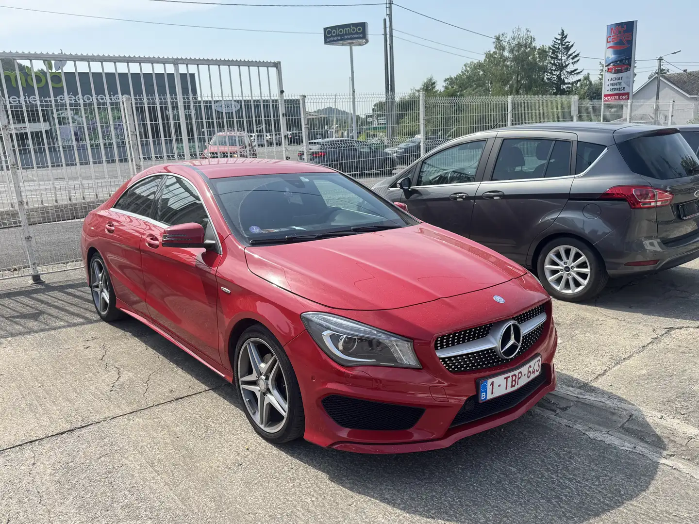 Mercedes-Benz CLA 180 PACK AMG GPS CUIR XENON FULL OPTIONS Rouge - 2