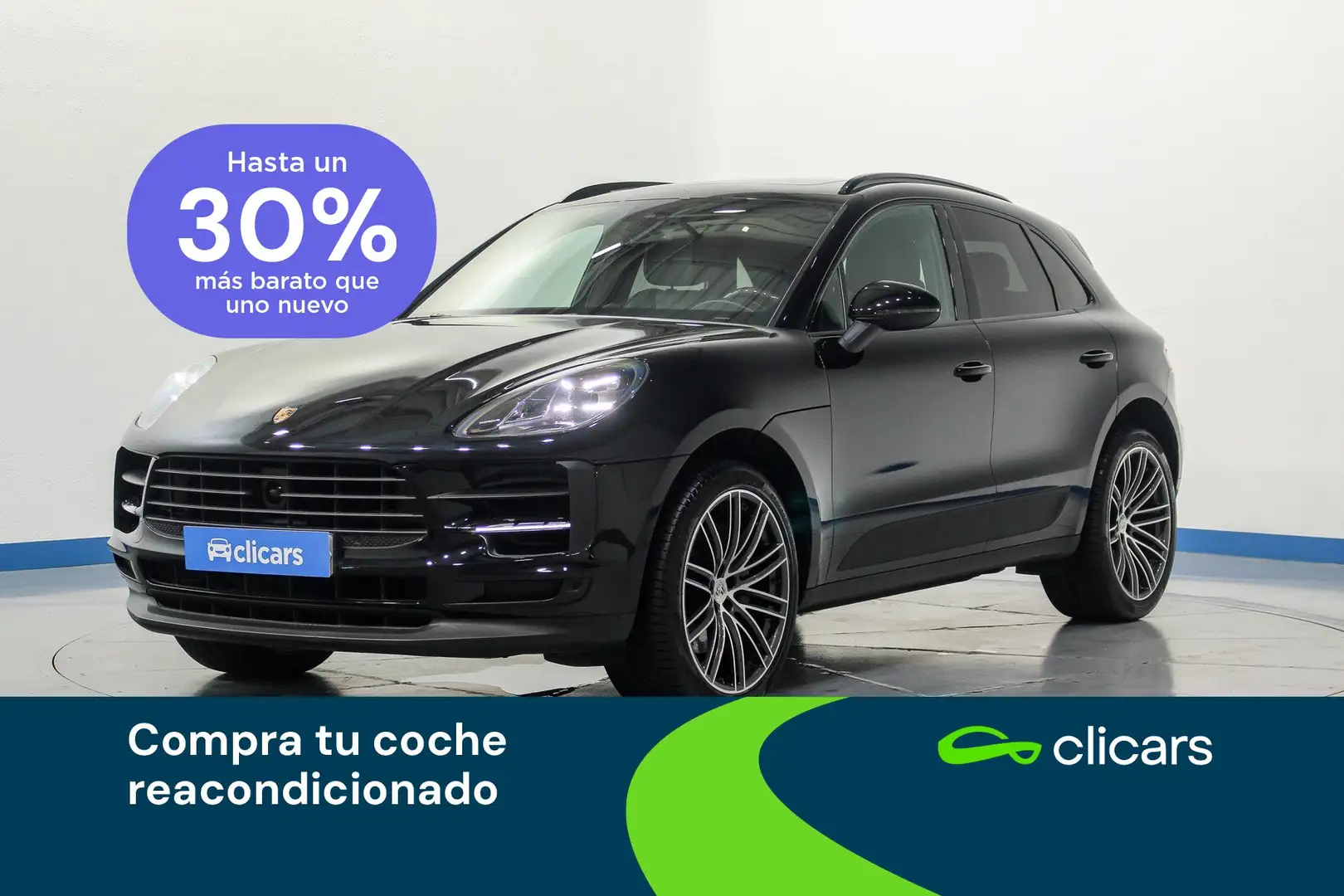Porsche Macan S Aut. Negro - 1