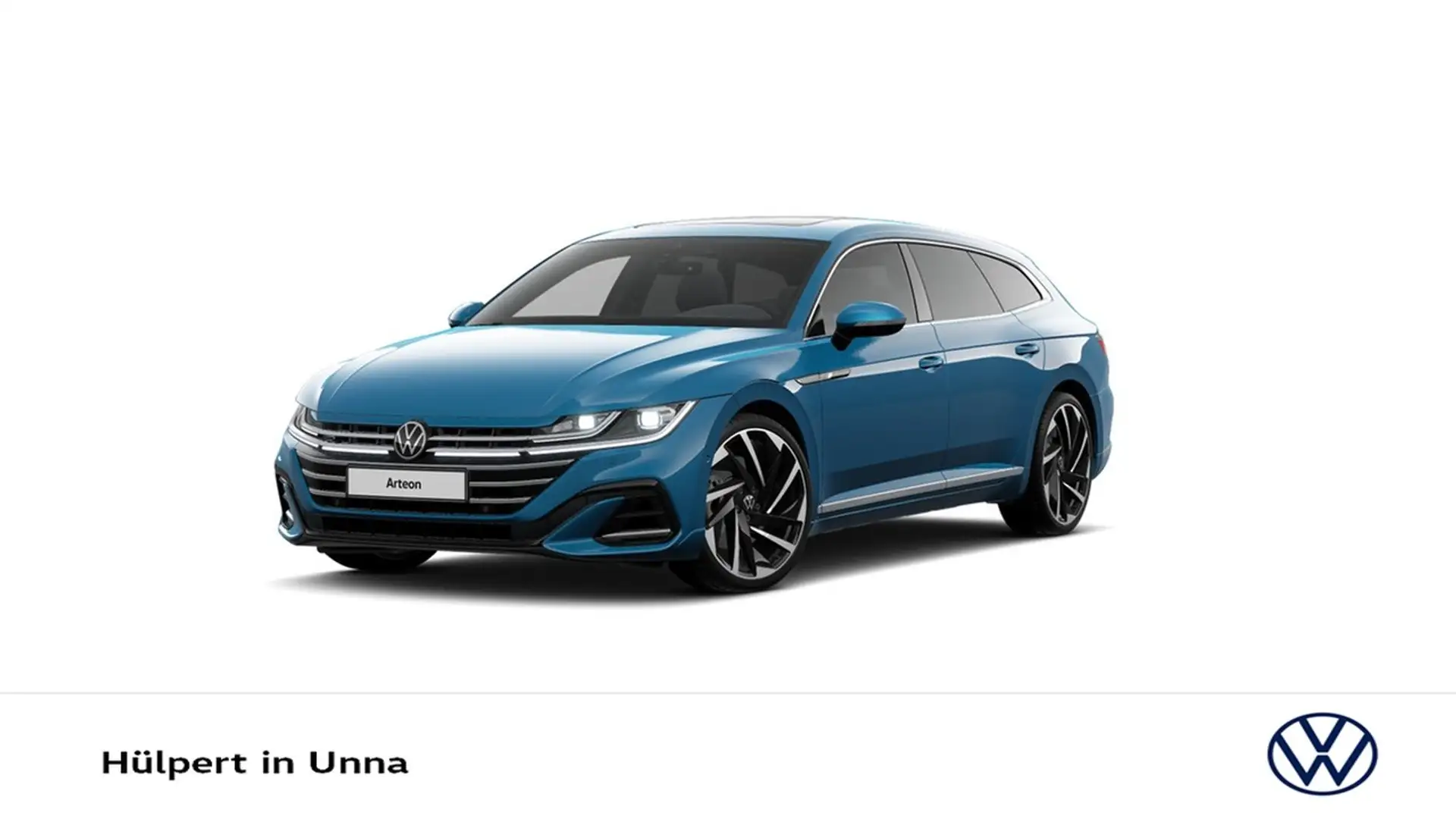 Volkswagen Arteon Shooting Brake 2.0 R-LINE 4X4 AHK CAM 20Z Blau - 2