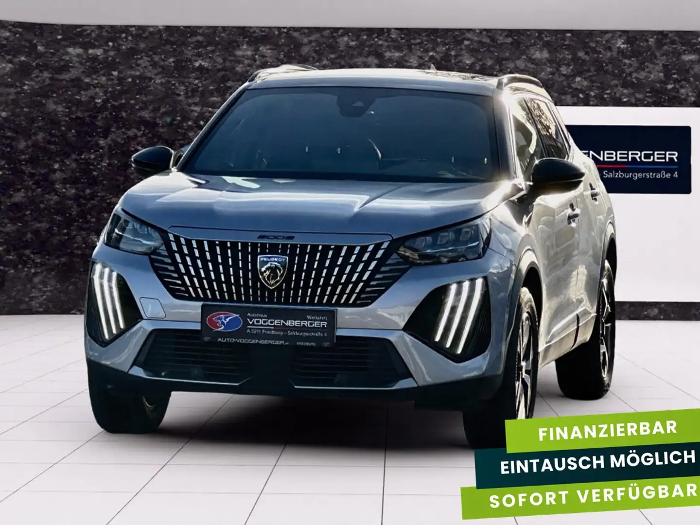 Peugeot 2008 2008 PureTech 130 S&S GT EAT8 Silber - 2