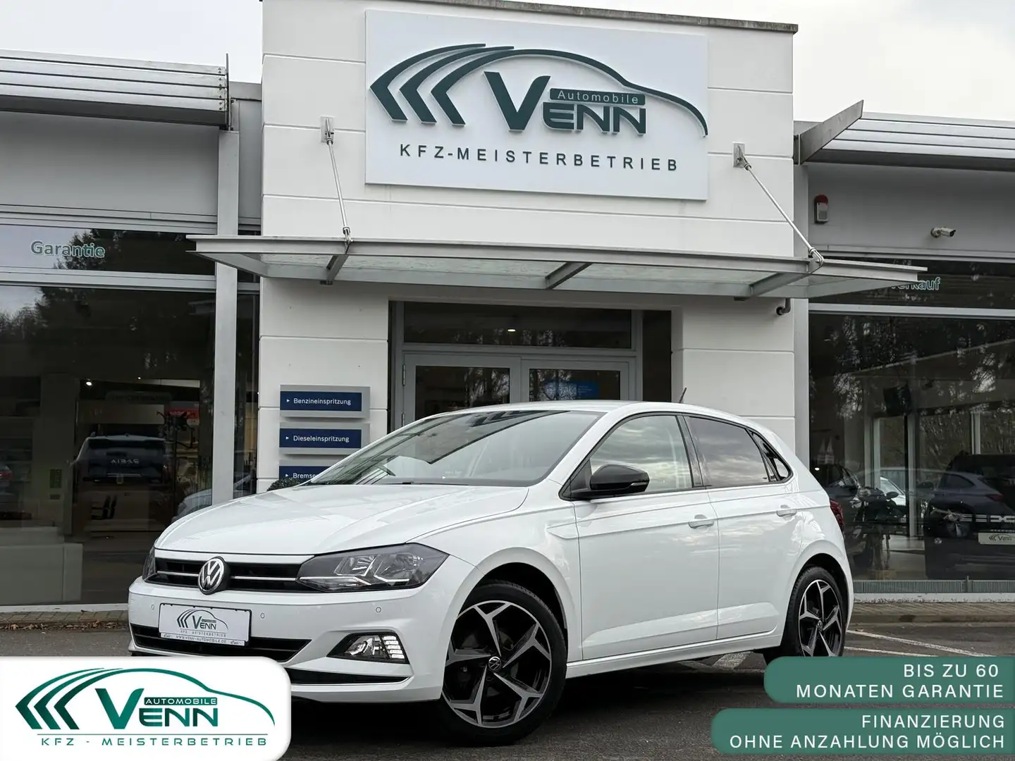 Volkswagen Polo 1.0 TSI Highline AppConn*Klima*ACC*PDC*Alu Blanc - 1