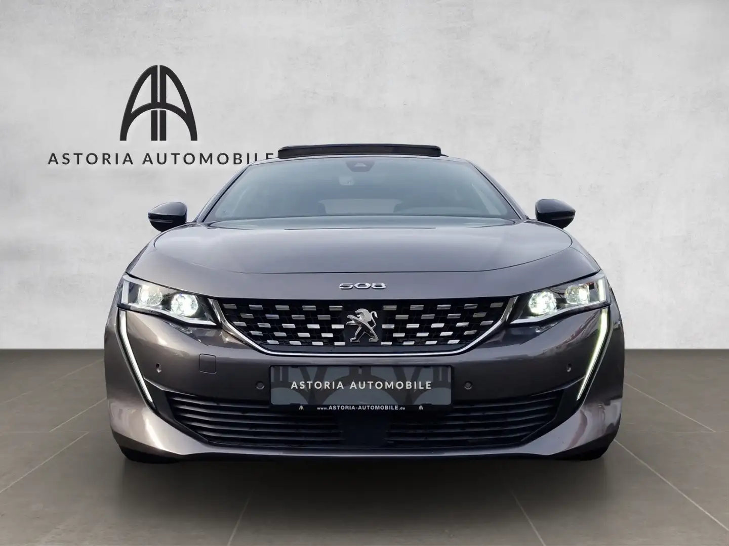 Peugeot 508 Allure GT Pano 360°K FOCAL ACC DAB Leder SHZ Grau - 2
