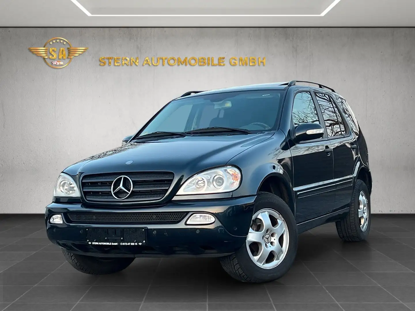 Mercedes-Benz ML 270 CDI 1.Hand / 175.871 Km / Tüv neu Schwarz - 1