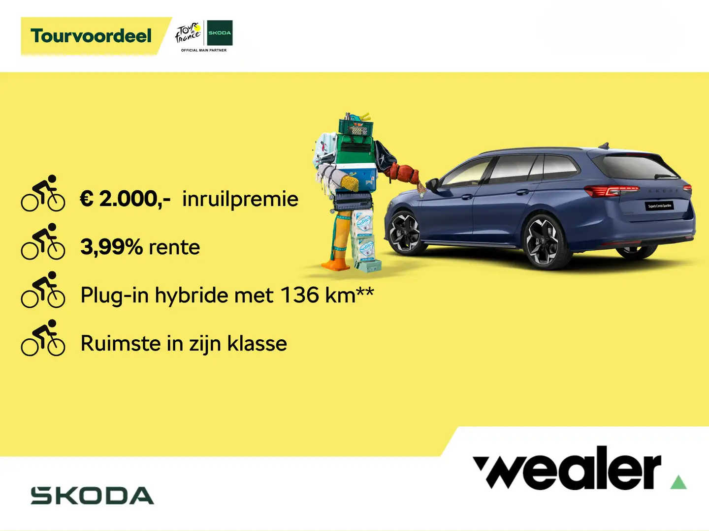 Skoda Superb combi Sportline Business 1.5 TSI PHEV 204 PK DSG | Noir - 2