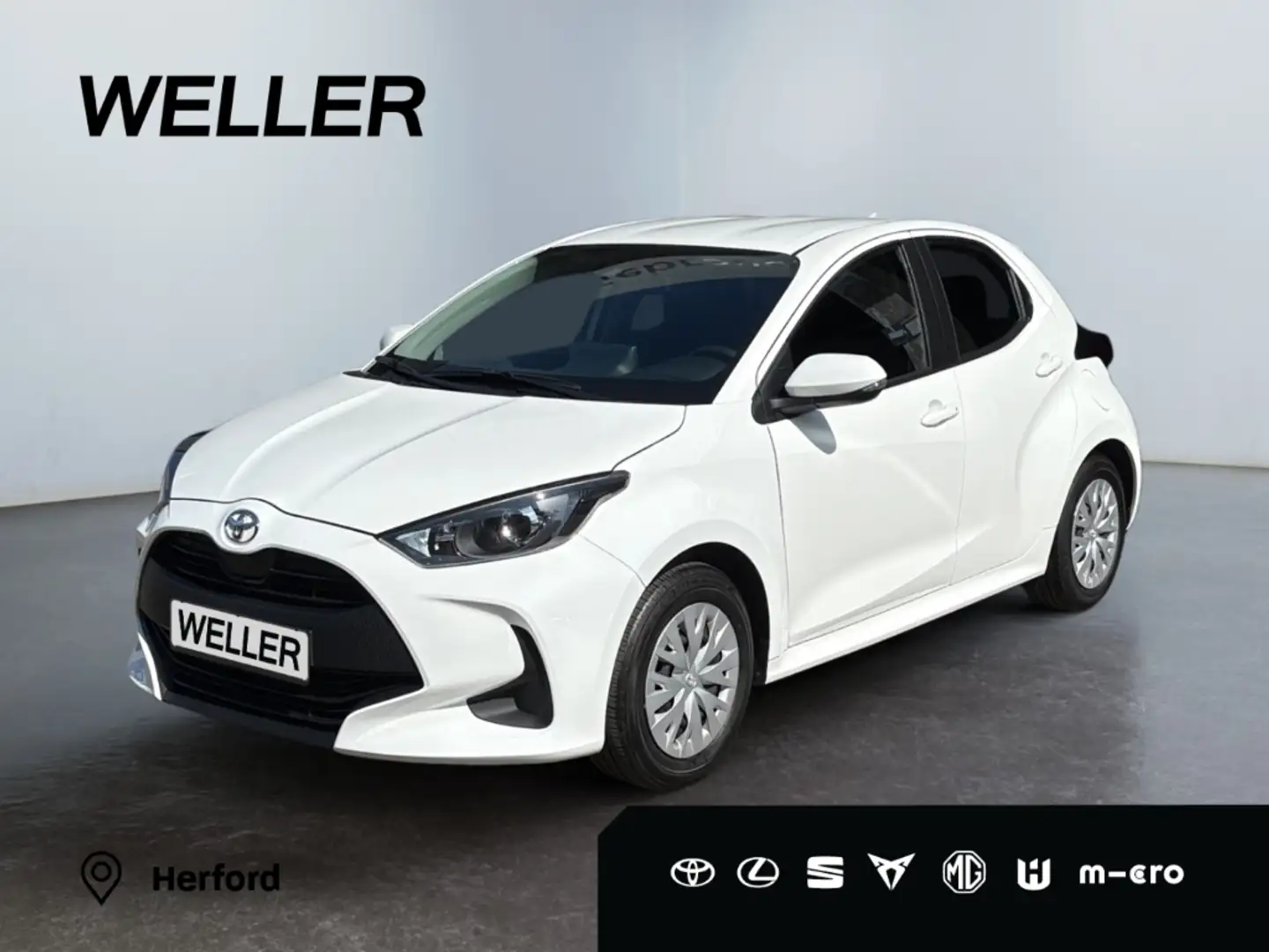 Toyota Yaris 1.0 Comfort *ACC*CAM*CarPlay*Spurhalteass* Wit - 1