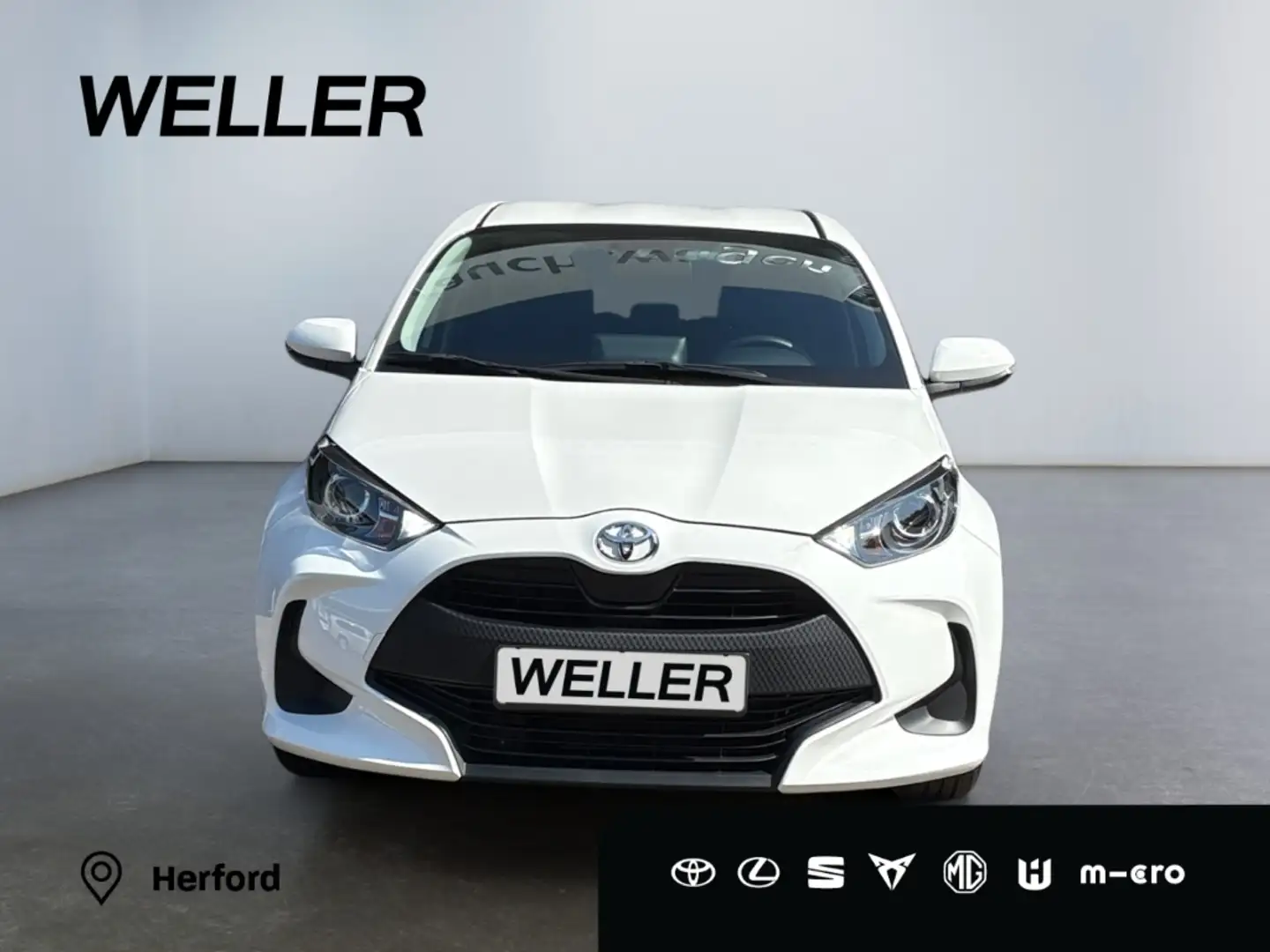 Toyota Yaris 1.0 Comfort *ACC*CAM*CarPlay*Spurhalteass* Wit - 2