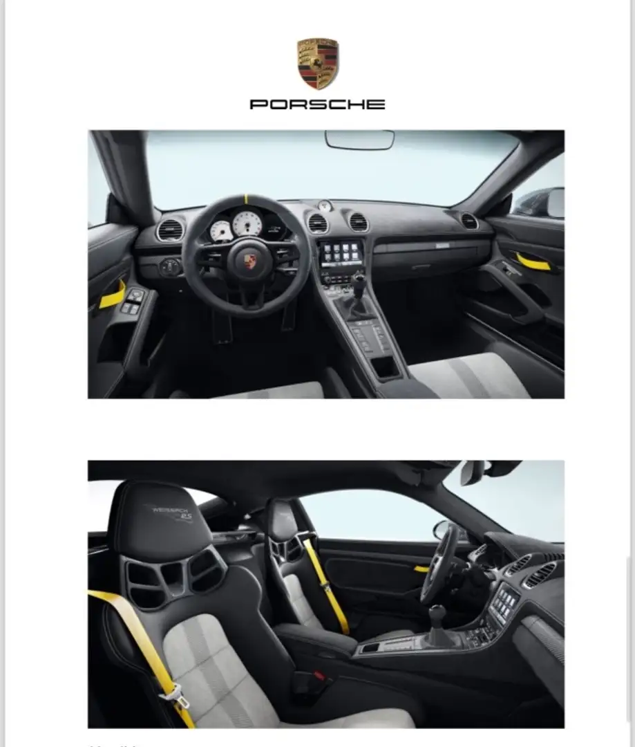 Porsche Cayman GT4 RS PDK Gri - 2