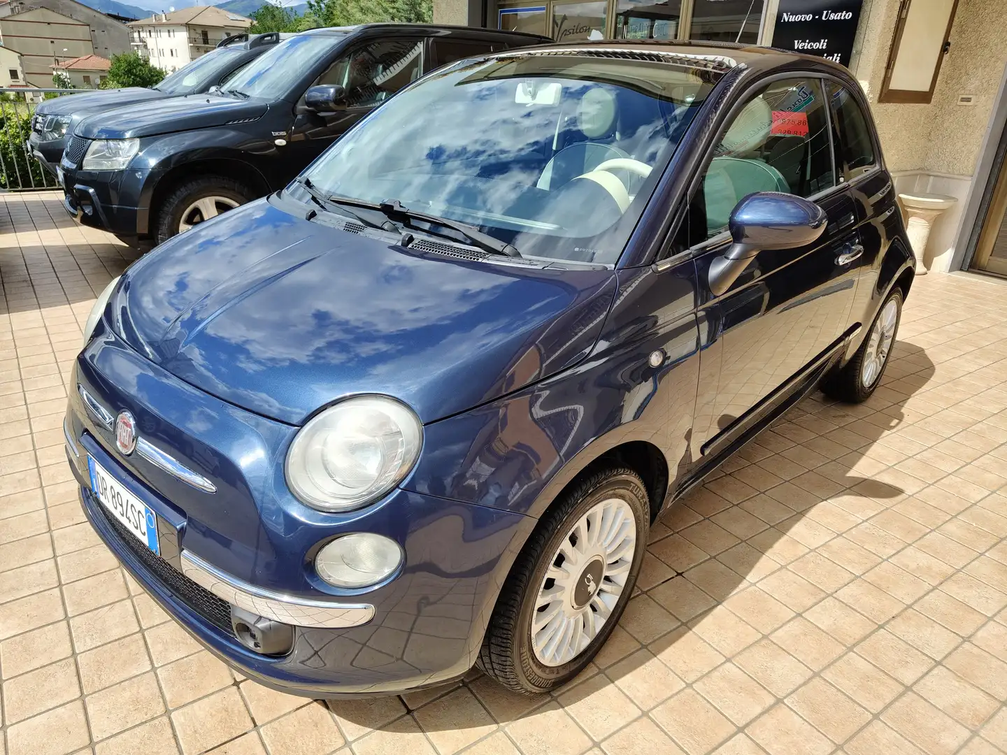Fiat 500 500 1.3 mjt 16v Lounge 75cv Blau - 1