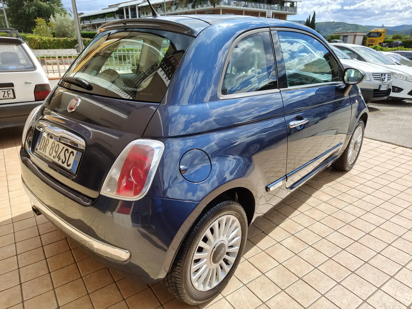 Fiat 500 500 1.3 mjt 16v Lounge 75cv Blau - 2