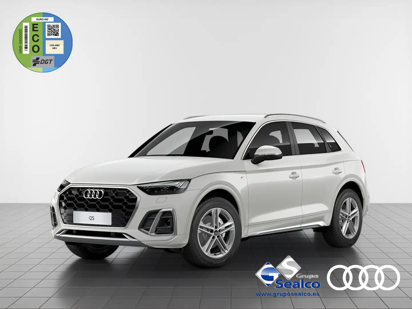 Audi Q5 35 TDI S line S tronic Blanc - 1