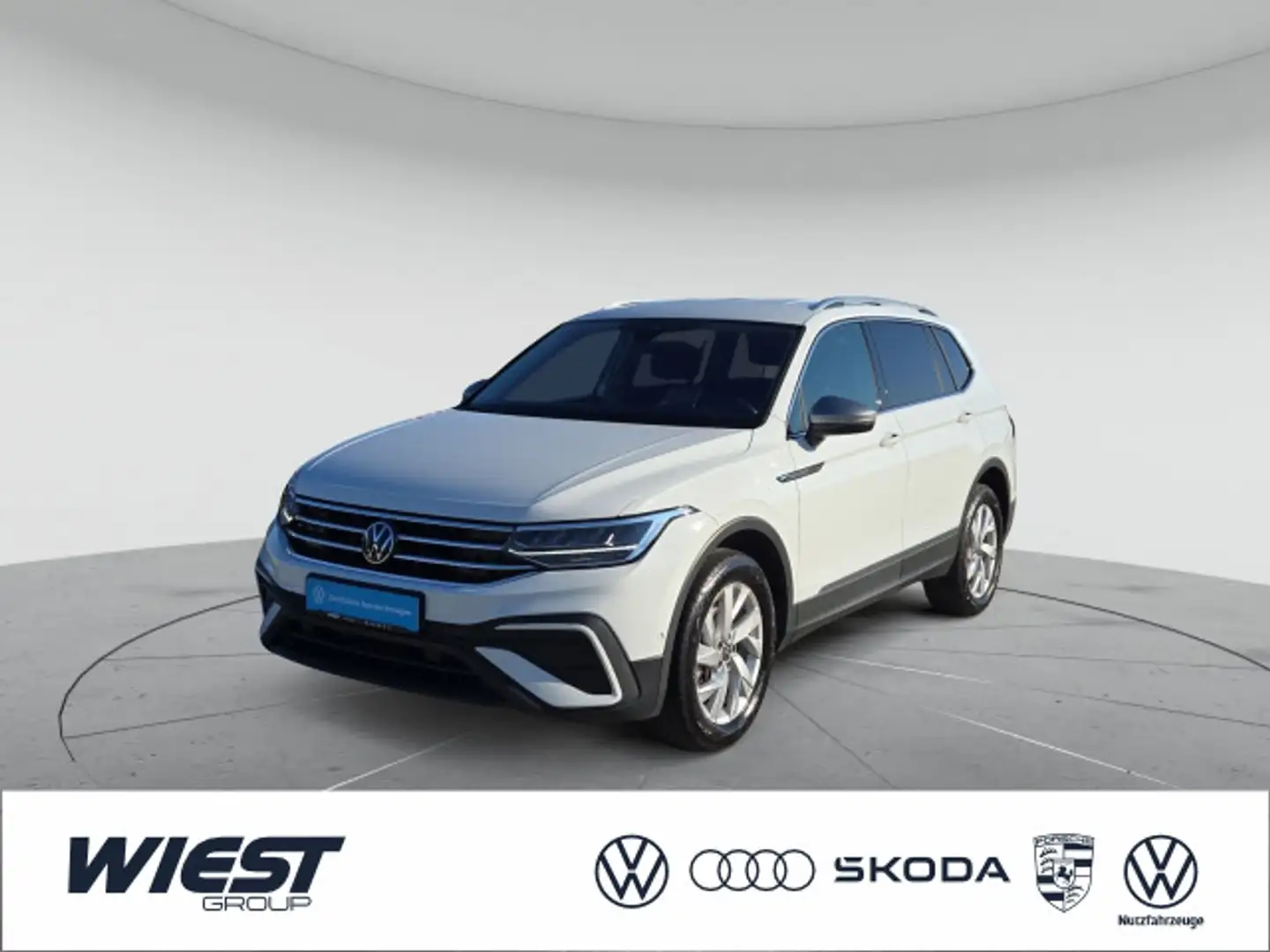 Volkswagen Tiguan Allspace Life 1.5 TSI DSG, AHK/HUD/SIDE A Weiß - 1