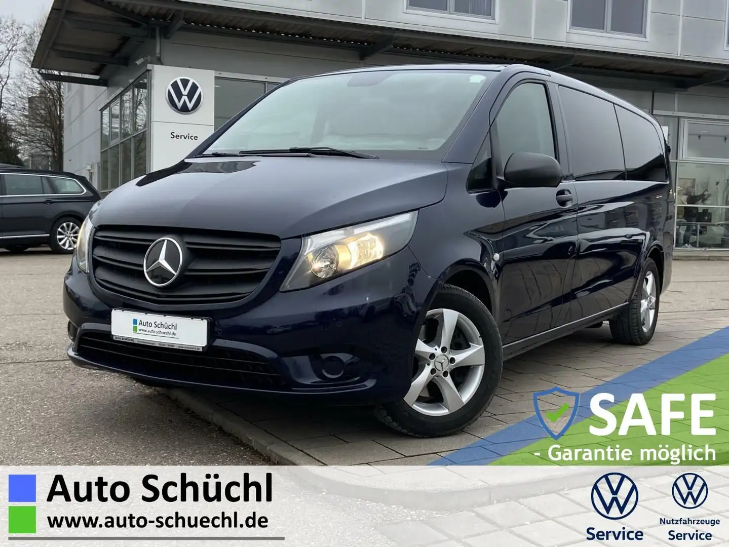 Mercedes-Benz Vito Tourer 116 CDI EXTRALANG AHK+KAMERA+NAVI+SH Blau - 1