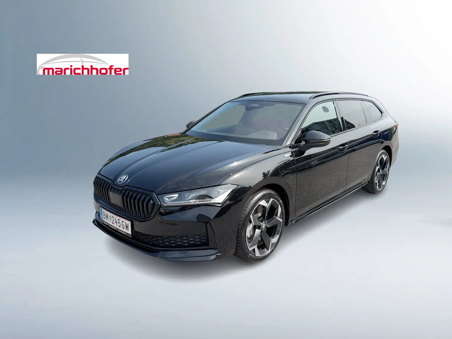 Skoda Superb Sportline iV TSI DSG Schwarz - 1