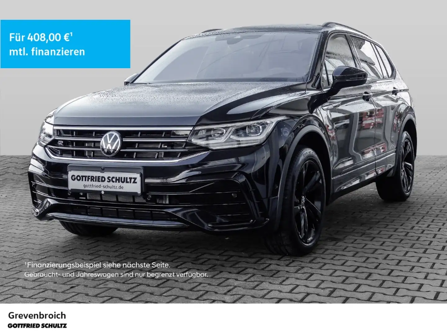 Volkswagen Tiguan Allspace TDI DSG AHK Style   IQ. Drive R-Line 4Motion Nero - 1