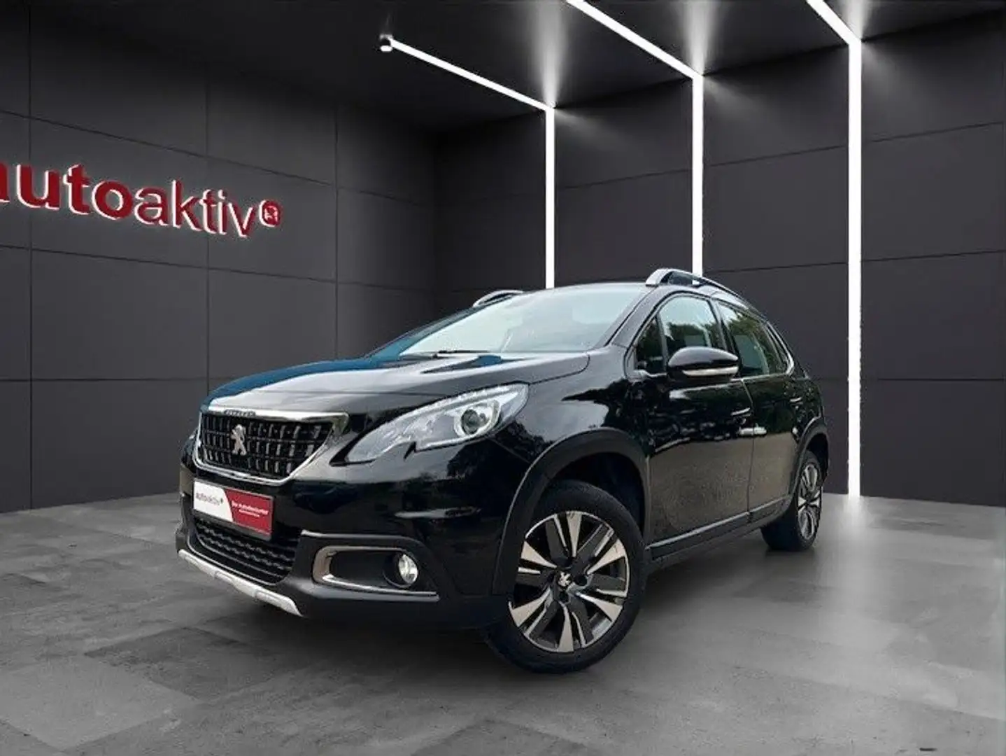 Peugeot 2008 Allure/Leder/LED/Display/Sitzhzg/Tempomat Schwarz - 1