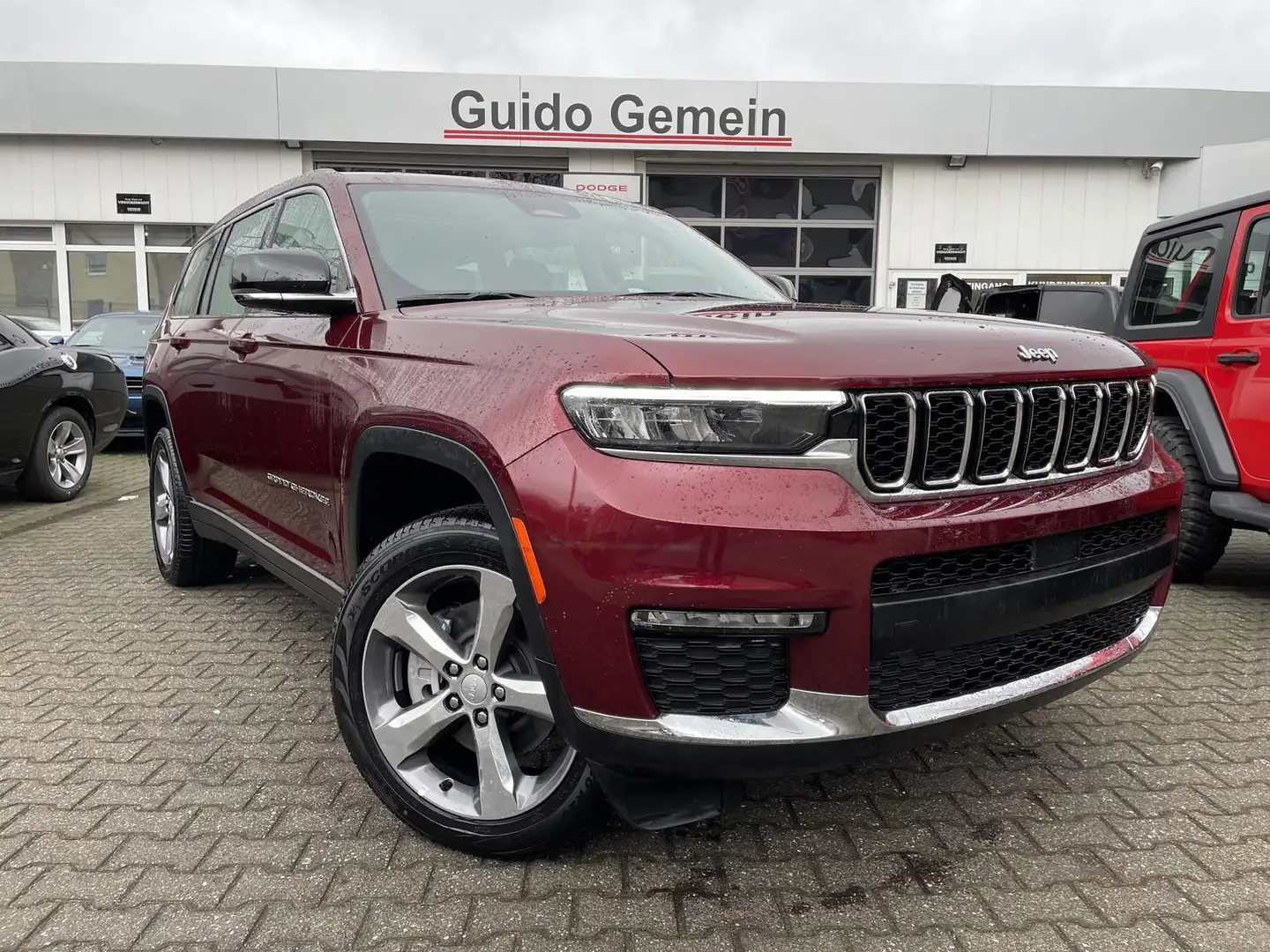 Jeep Grand Cherokee L 3.6 V6 Limited + LPG +AHK + Winterräder Red - 1