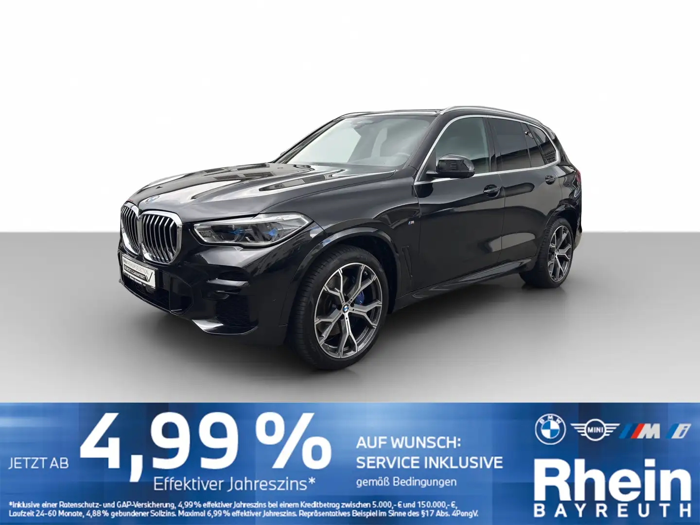 BMW X5 xDrive30d M Sport Navi Laser HUD Park+ GSD Navi La Schwarz - 1