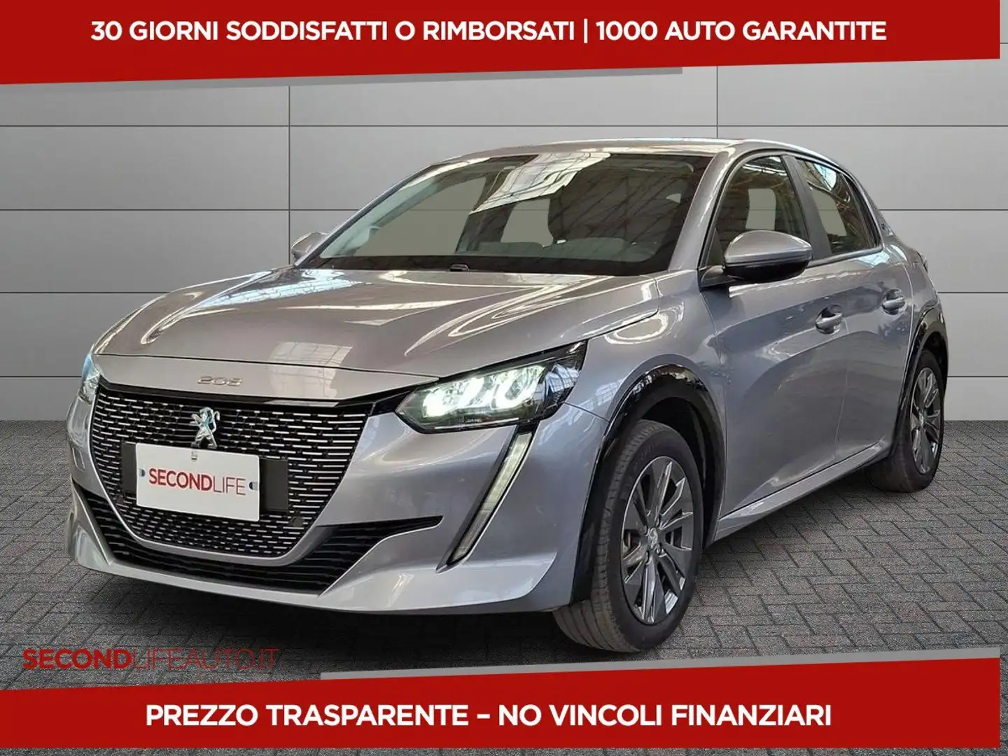 Peugeot 208 e- Active Pack 100kW Grigio - 1