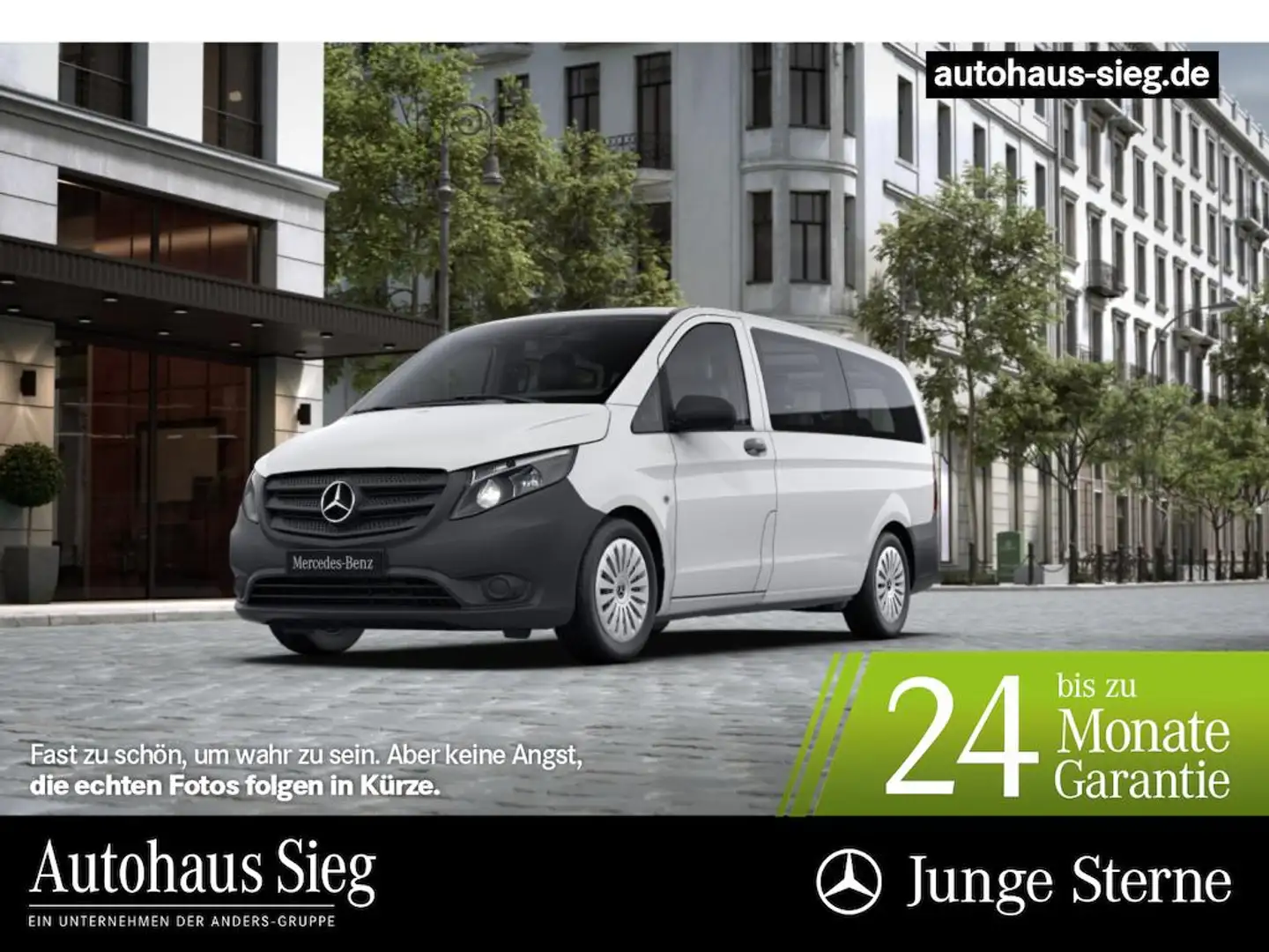 Mercedes-Benz Vito 114 Tourer PRO Lang AUT*Klima*Kamera*Tempmt Weiß - 1