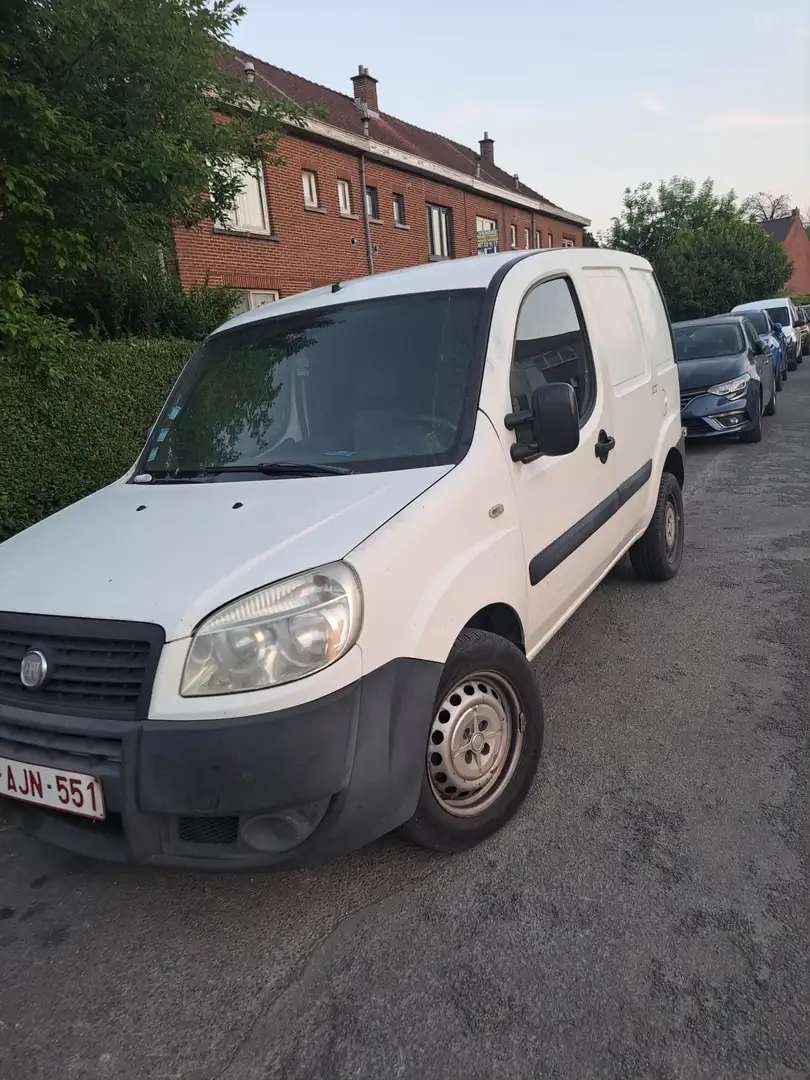 Fiat Doblo Doblo 1.3 Multijet 16v Base Blanc - 2