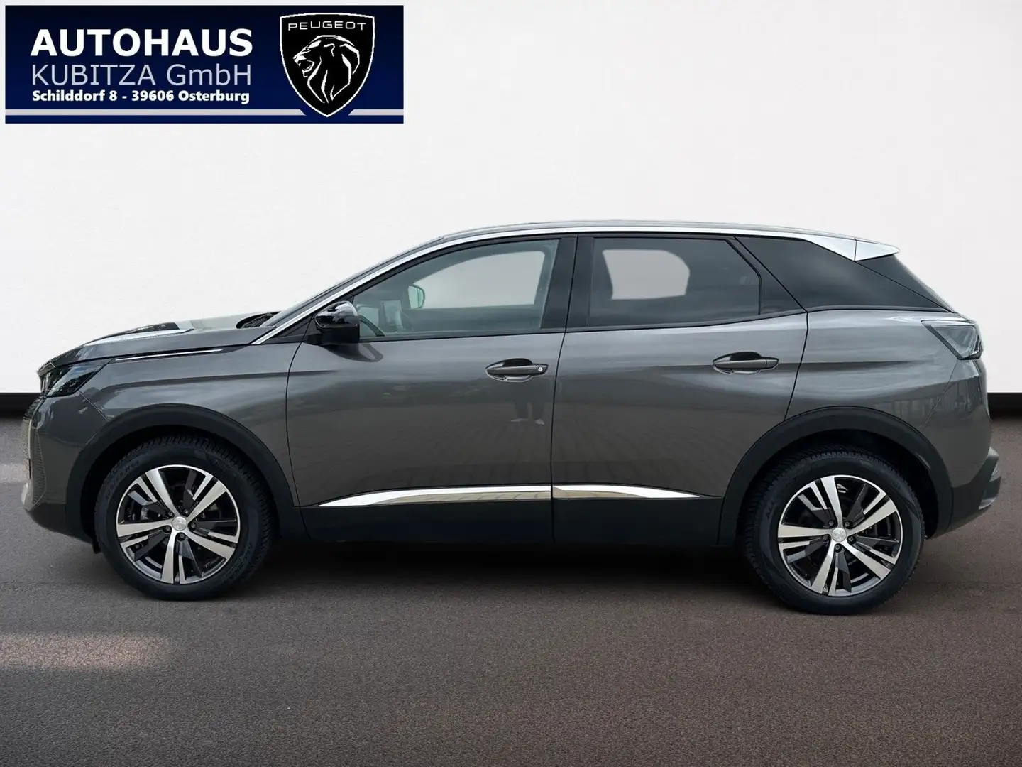 Peugeot 3008 Allure Pack Hybrid 145 E-DSC6 *SHZ*Kamera* Gris - 2