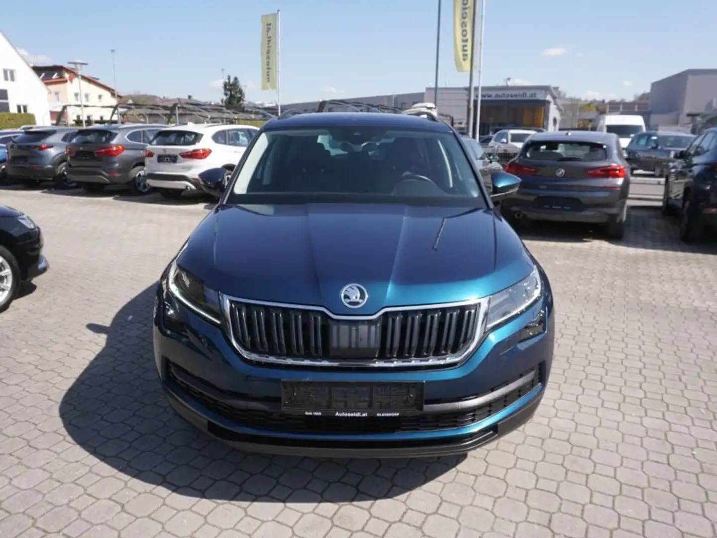 Skoda Kodiaq 2,0 TDI Ambition SC DSG *LED+AHV+NAVI* Blau - 2
