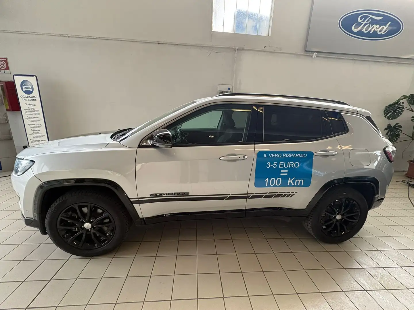 Jeep Compass Compass I1.3 turbo t4 phev BLACK LINE EDIT 4xe at6 Argento - 1