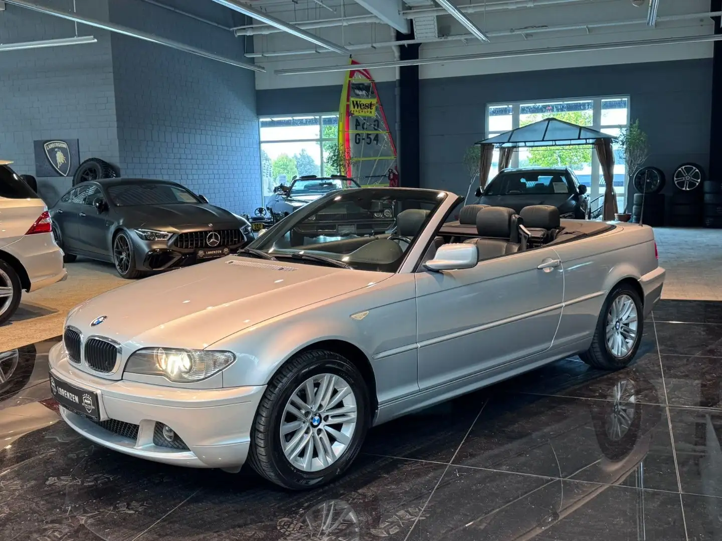 BMW 318 Ci Automatik Leder Windschott Sihzg Klima Silber - 1
