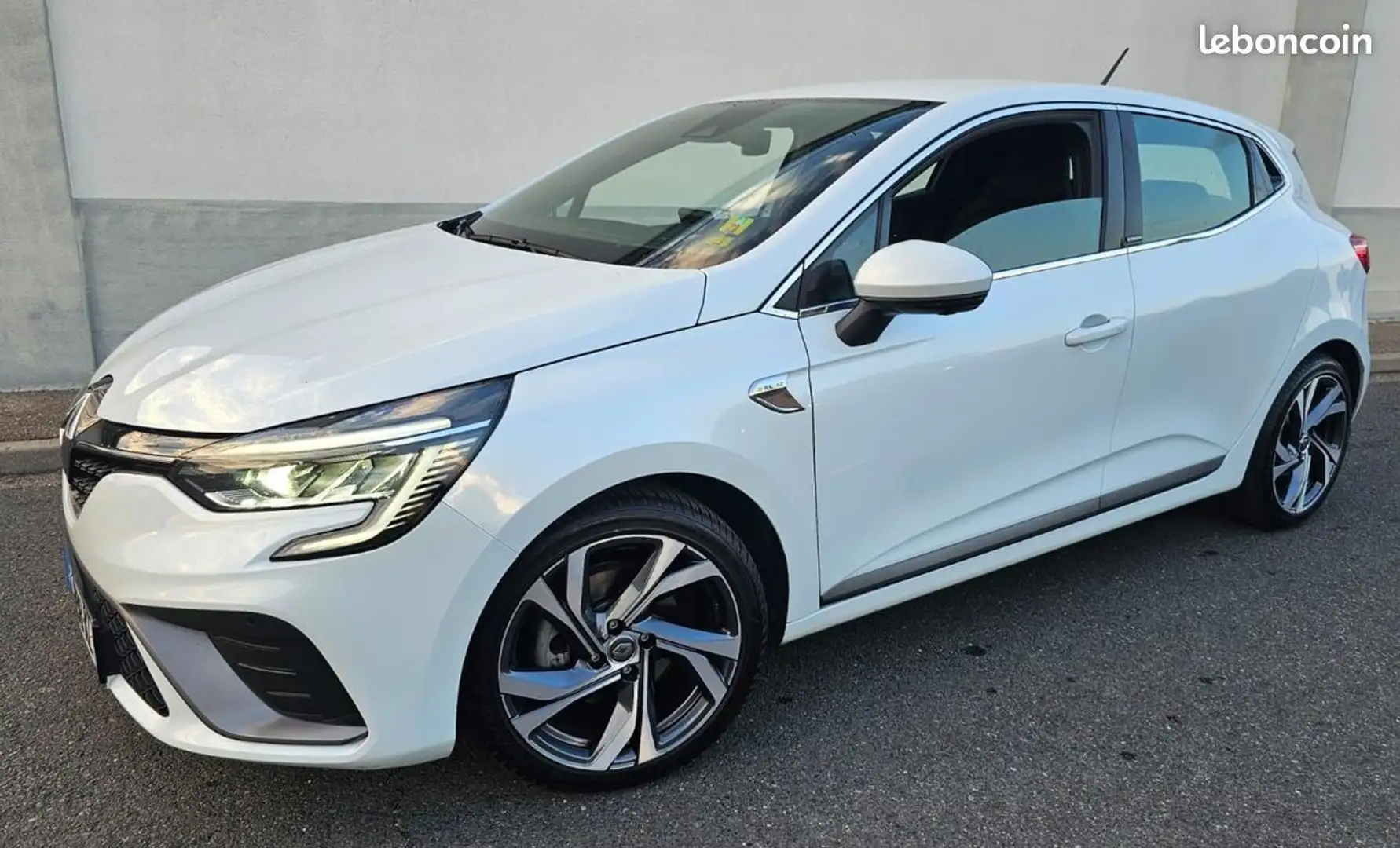 Renault Clio V 1.6 E-TECH HYBRIDE 145CV RS-LINE BLANC NACRE Blanc - 2