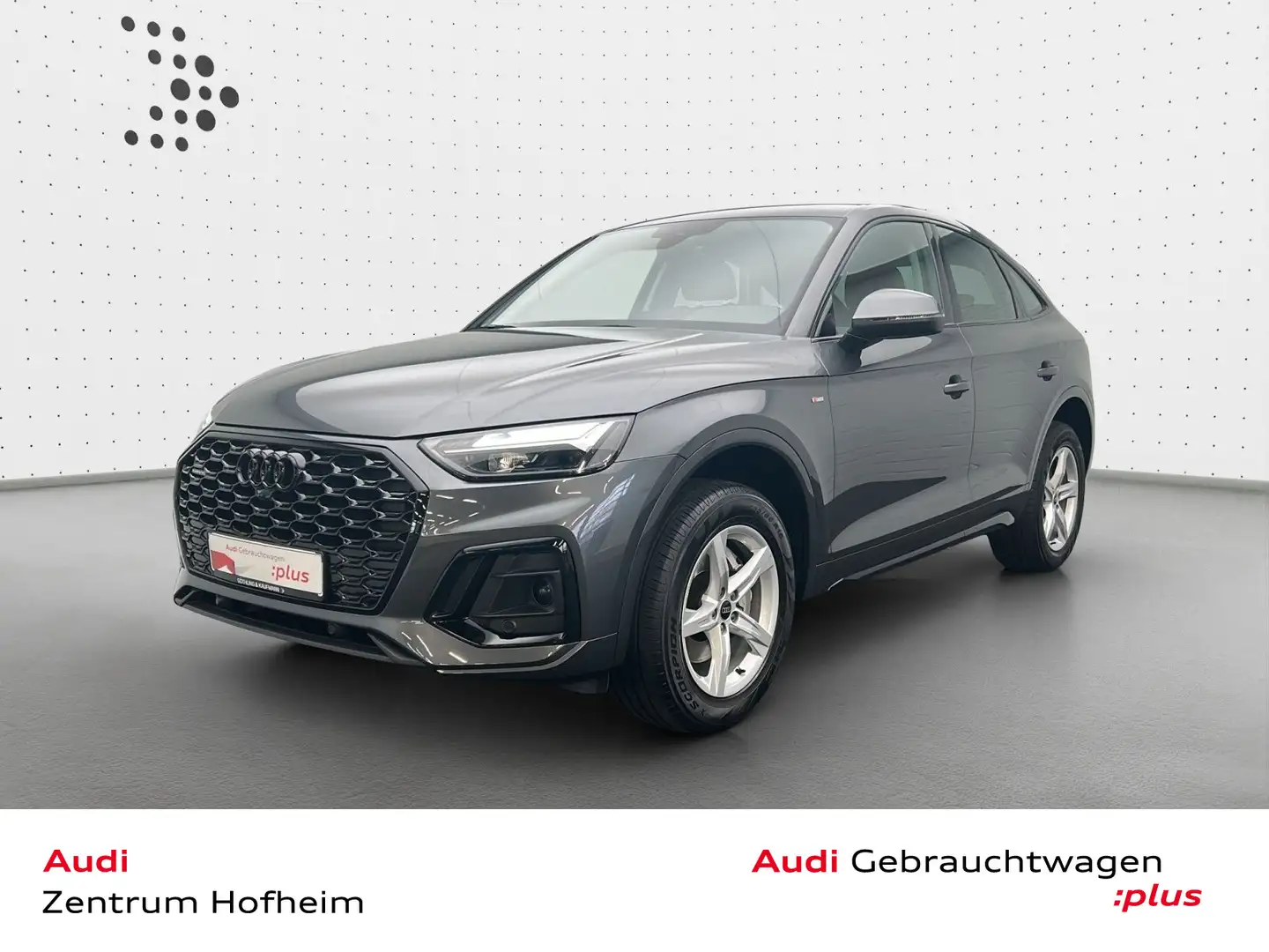 Audi Q5 40 TDI qu S line S tro*HUD*Standh*L Grau - 1