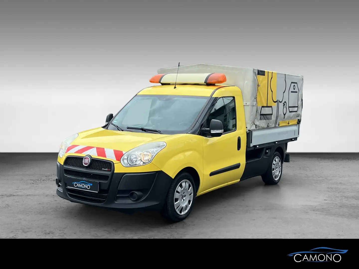 Fiat Doblo Klima Radio Kamera Jaune - 1