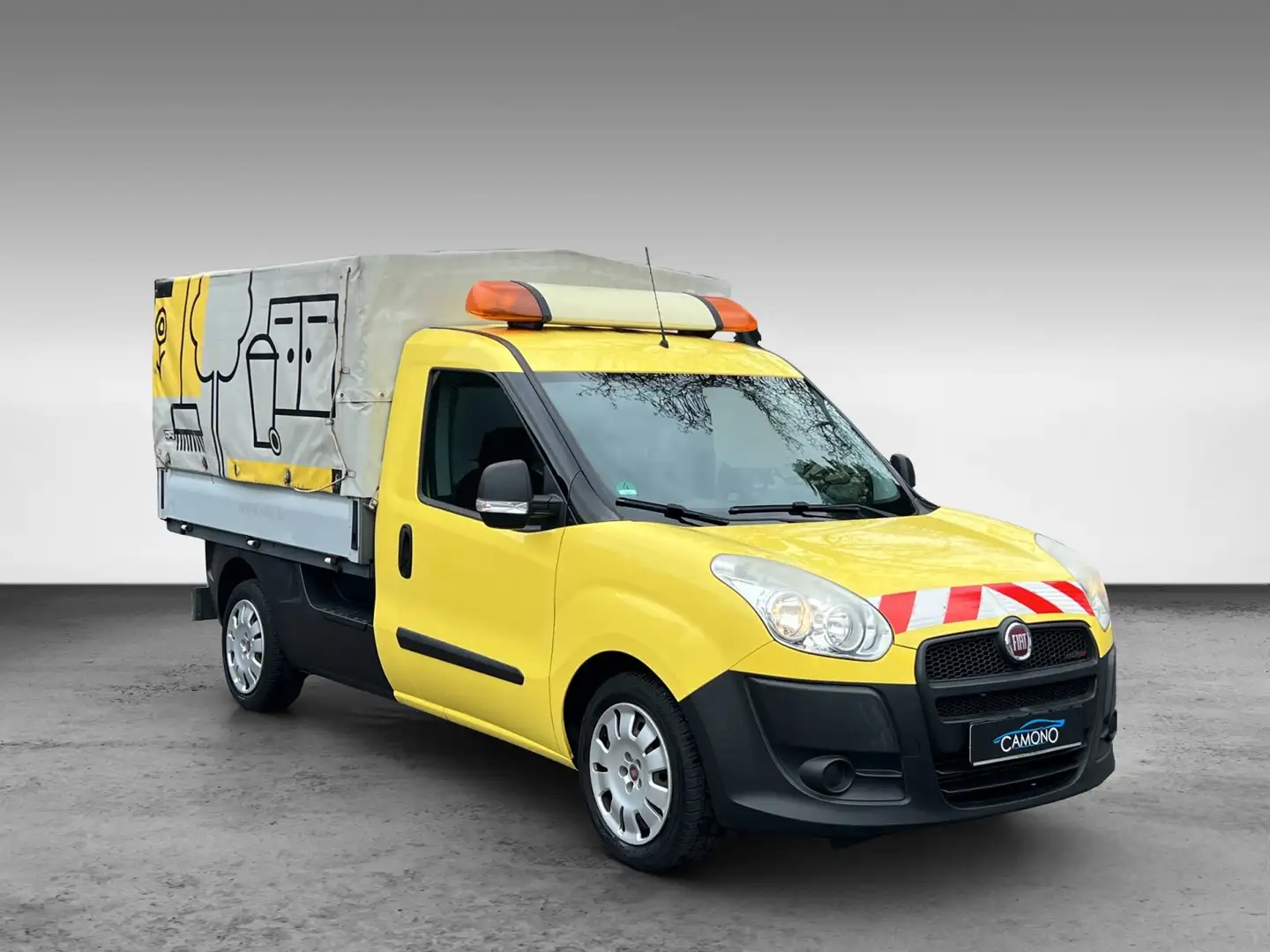 Fiat Doblo Klima Radio Kamera Jaune - 2
