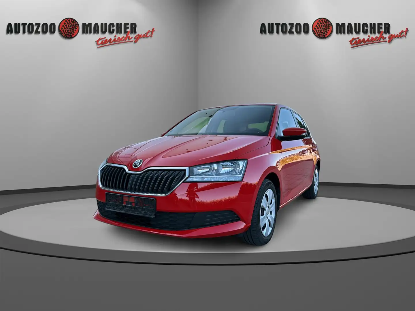 Skoda Fabia Cool Plus 1.0 MPI KLIMA/DAB 8-FACH Rot - 2