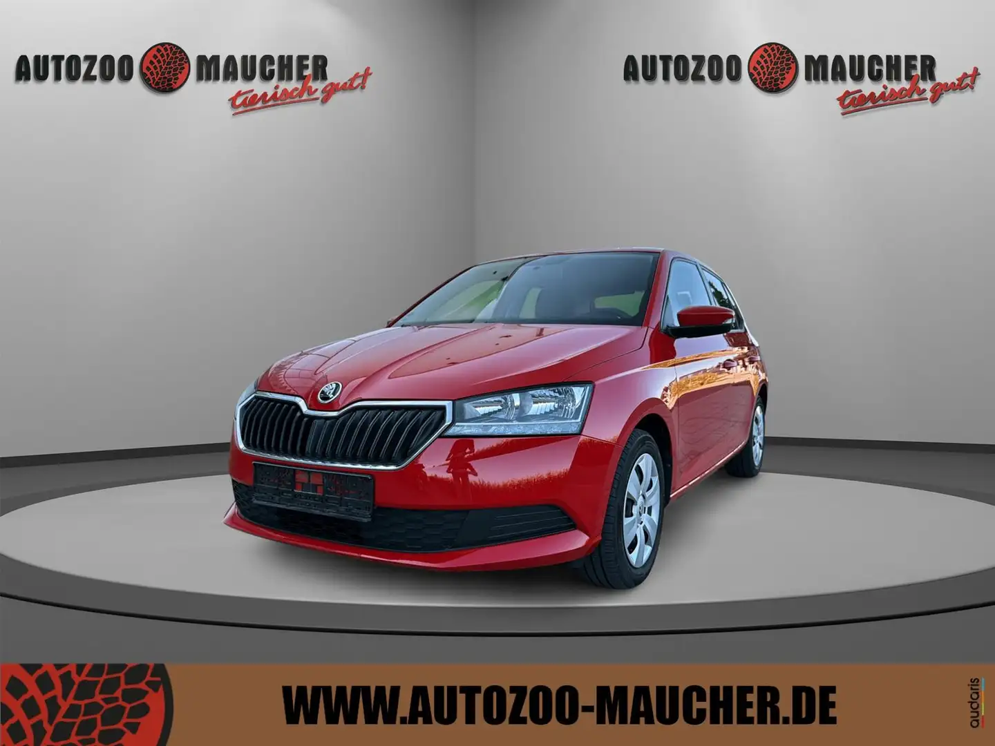 Skoda Fabia Cool Plus 1.0 MPI KLIMA/DAB 8-FACH Rot - 1